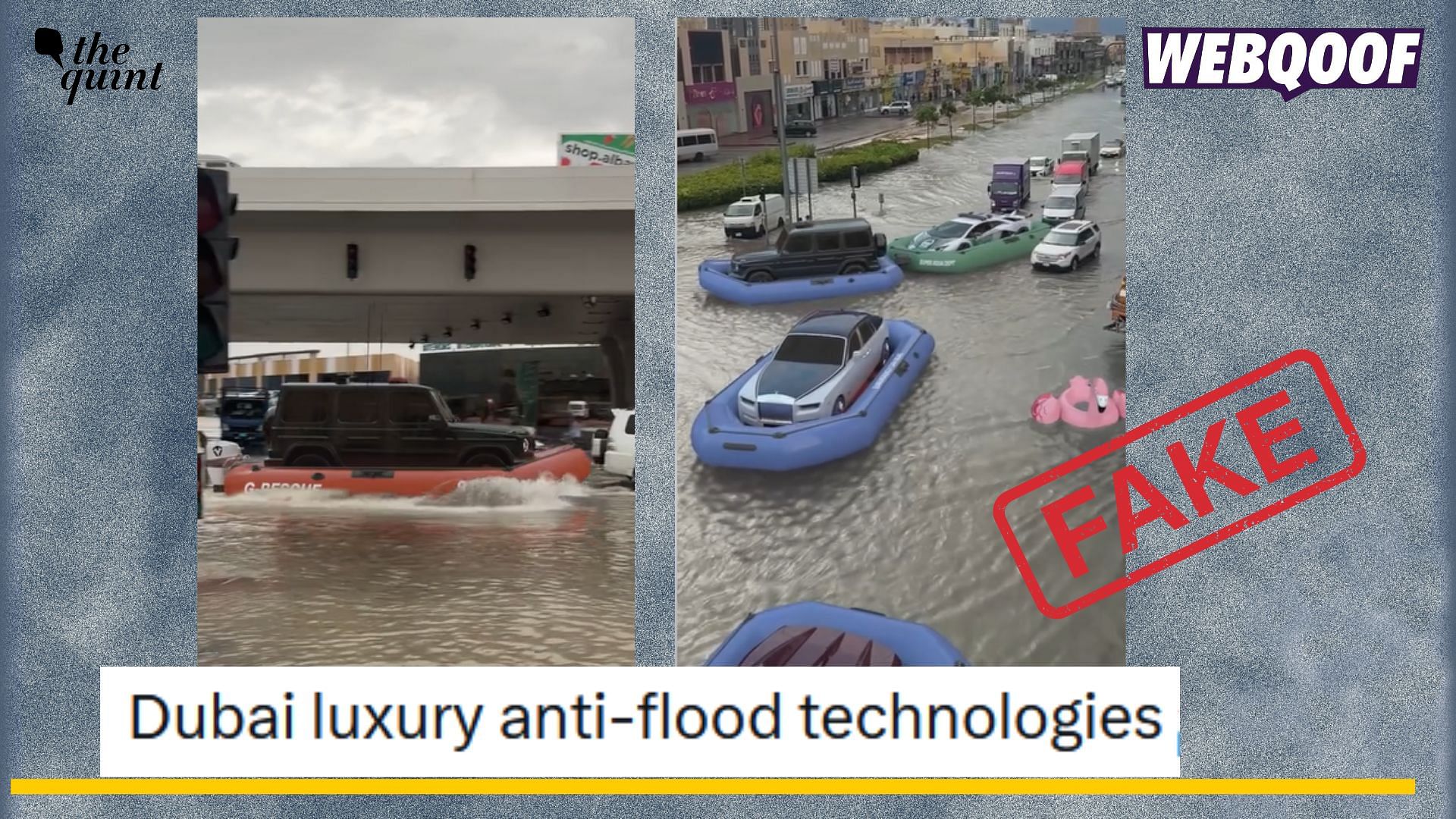 <div class="paragraphs"><p>Fact-check: An animated video of cars floating in a flooded city is being falsely linked to Dubai floods. </p></div>