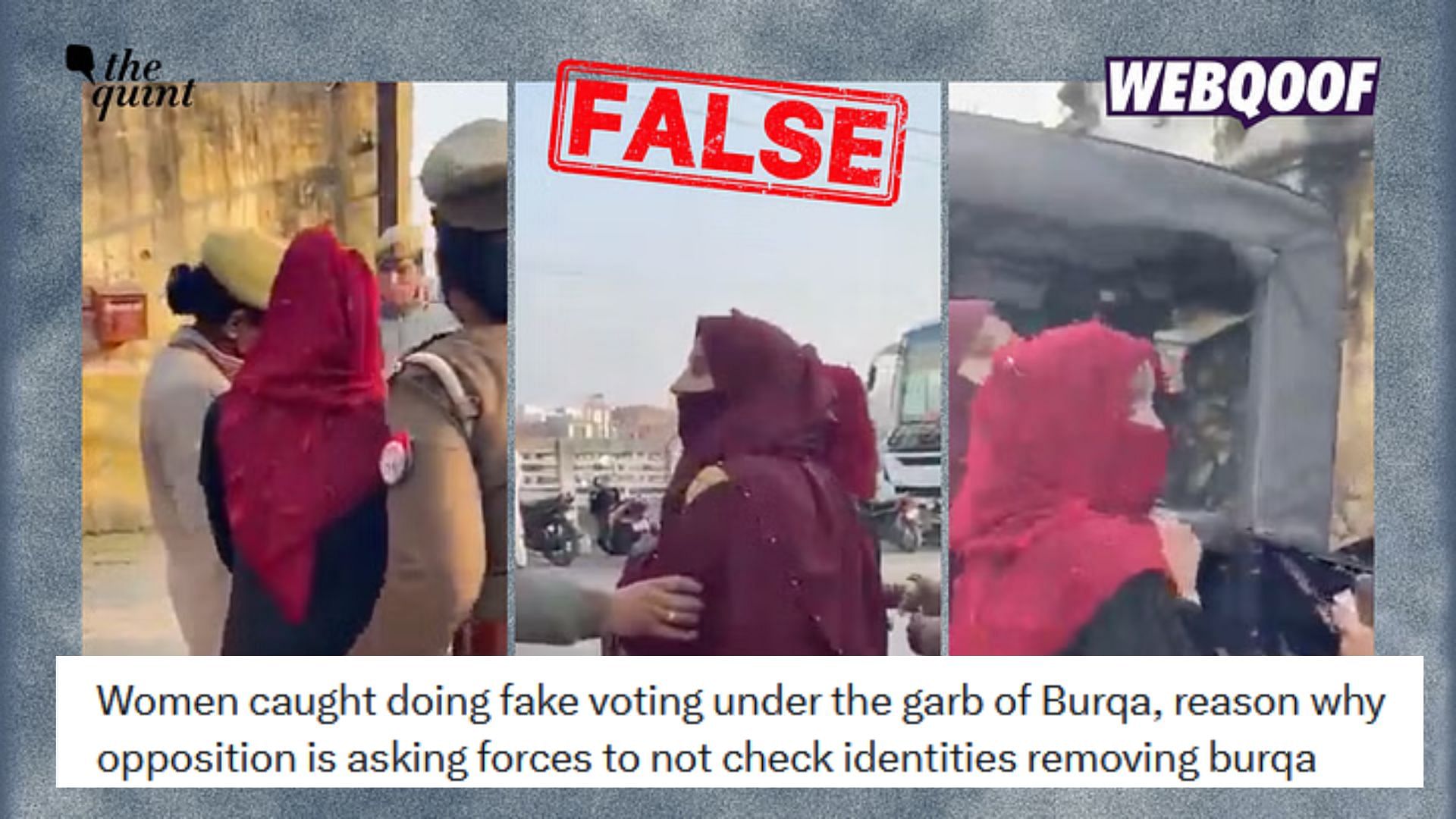 Old Video From Uttar Pradesh Resurfaces as 'Voting Fraud' by Burqa-Clad Women