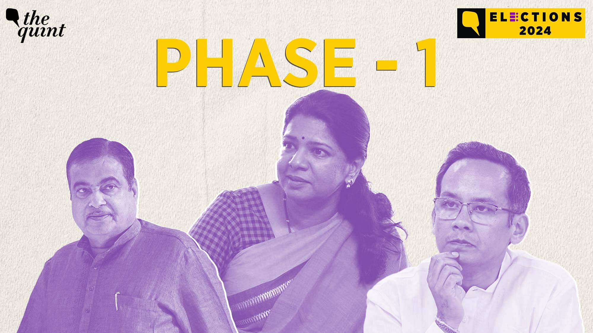 <div class="paragraphs"><p>(Nitin Gadkari, Kanimozhi and Gaurav Gogoi are among the candidates in the fray in phase 1 of polling)</p></div>