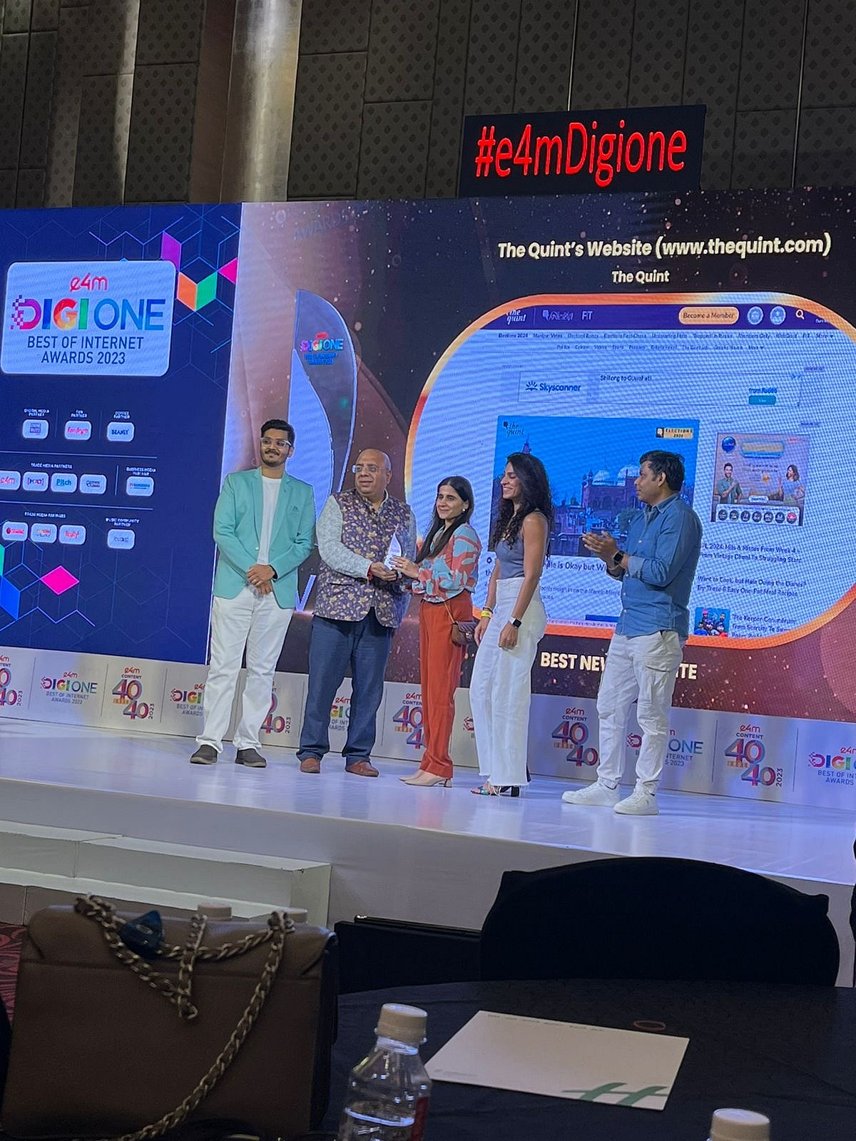 The Quint Wins Best News Website (Silver) at the e4m Digione Awards 2024