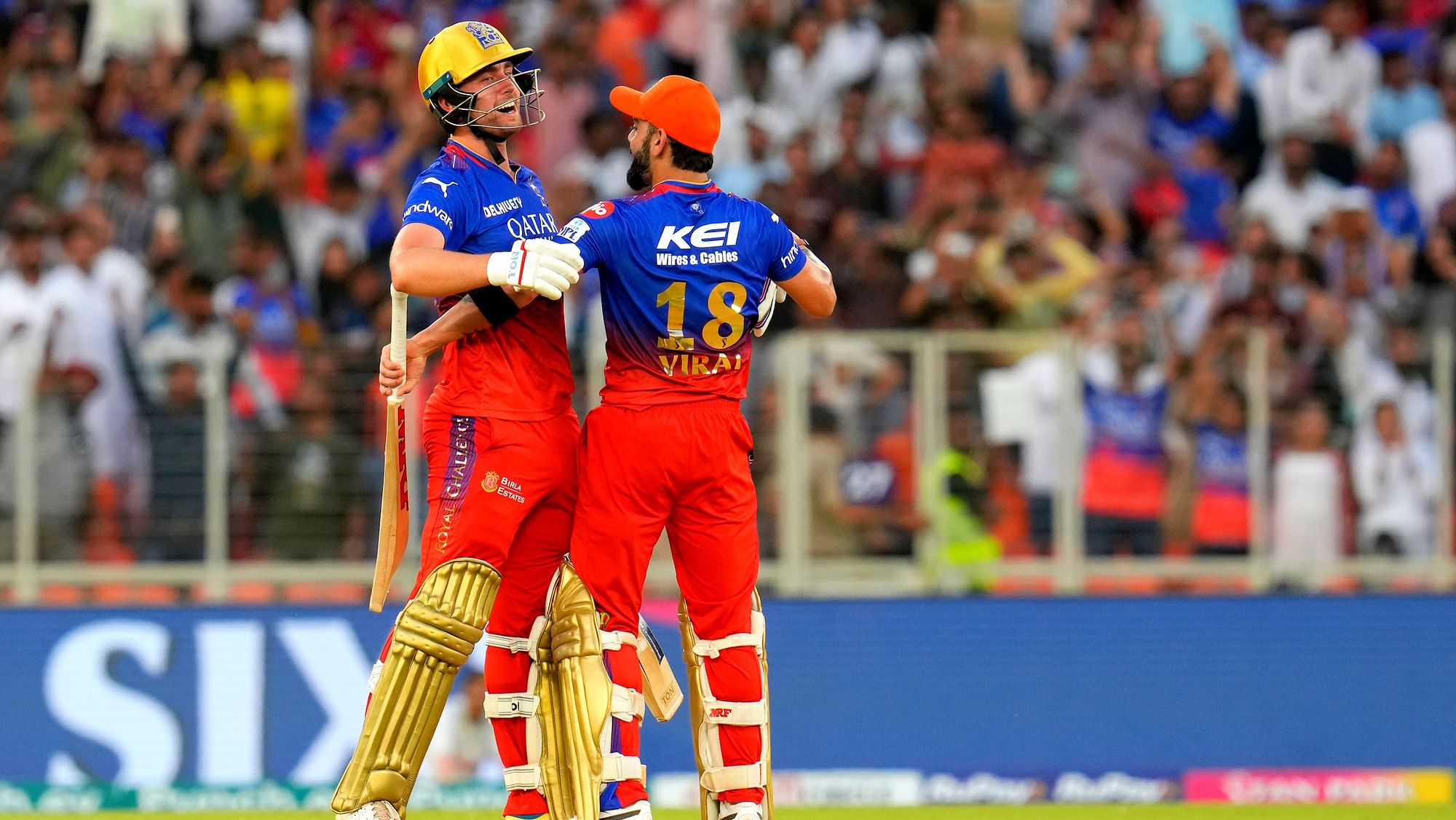 <div class="paragraphs"><p>IPL 2024: Royal Challengers Bengaluru defeated Gujarat Titans by 9 wickets.</p></div>