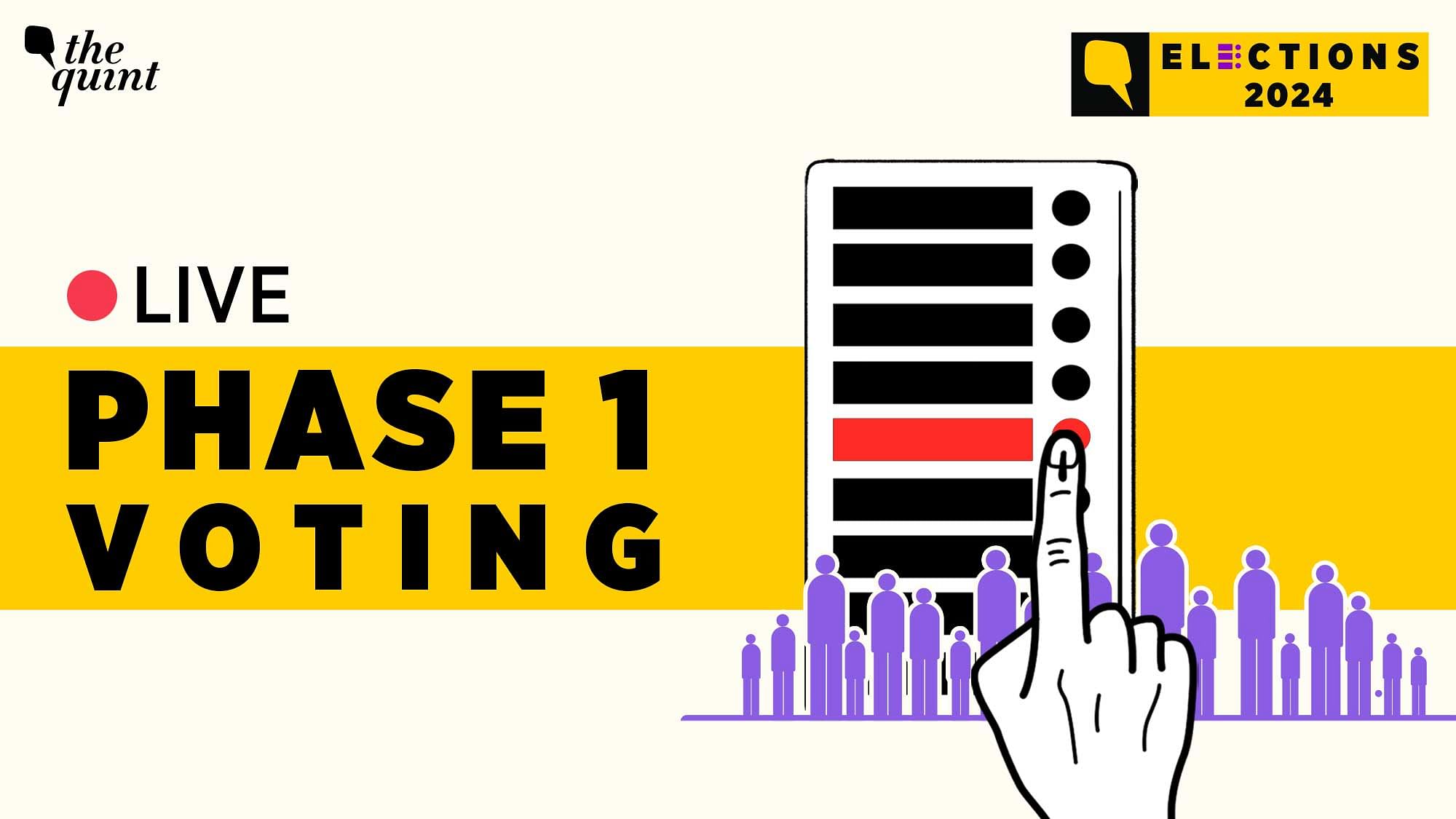 <div class="paragraphs"><p>Lok Sabha Election 2024 latest news, live updates, polling percentage of Phase 1 Voting</p></div>