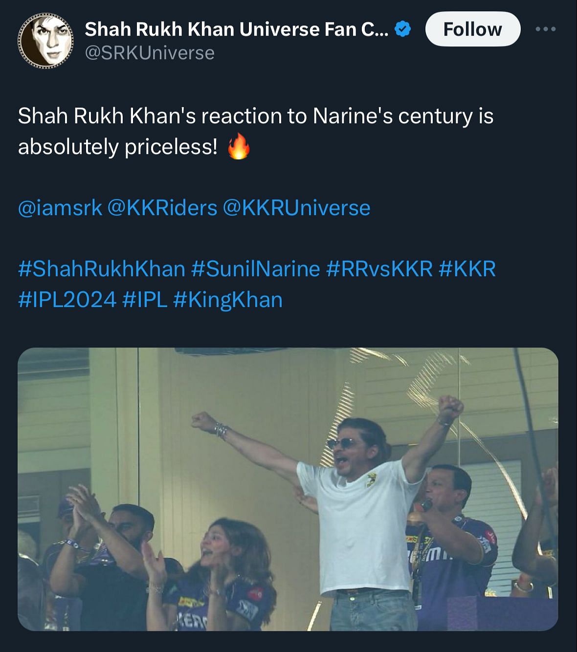 IPL 2024 | Fans react to Sunil Narine's 49-ball century against Rajasthan Royals.