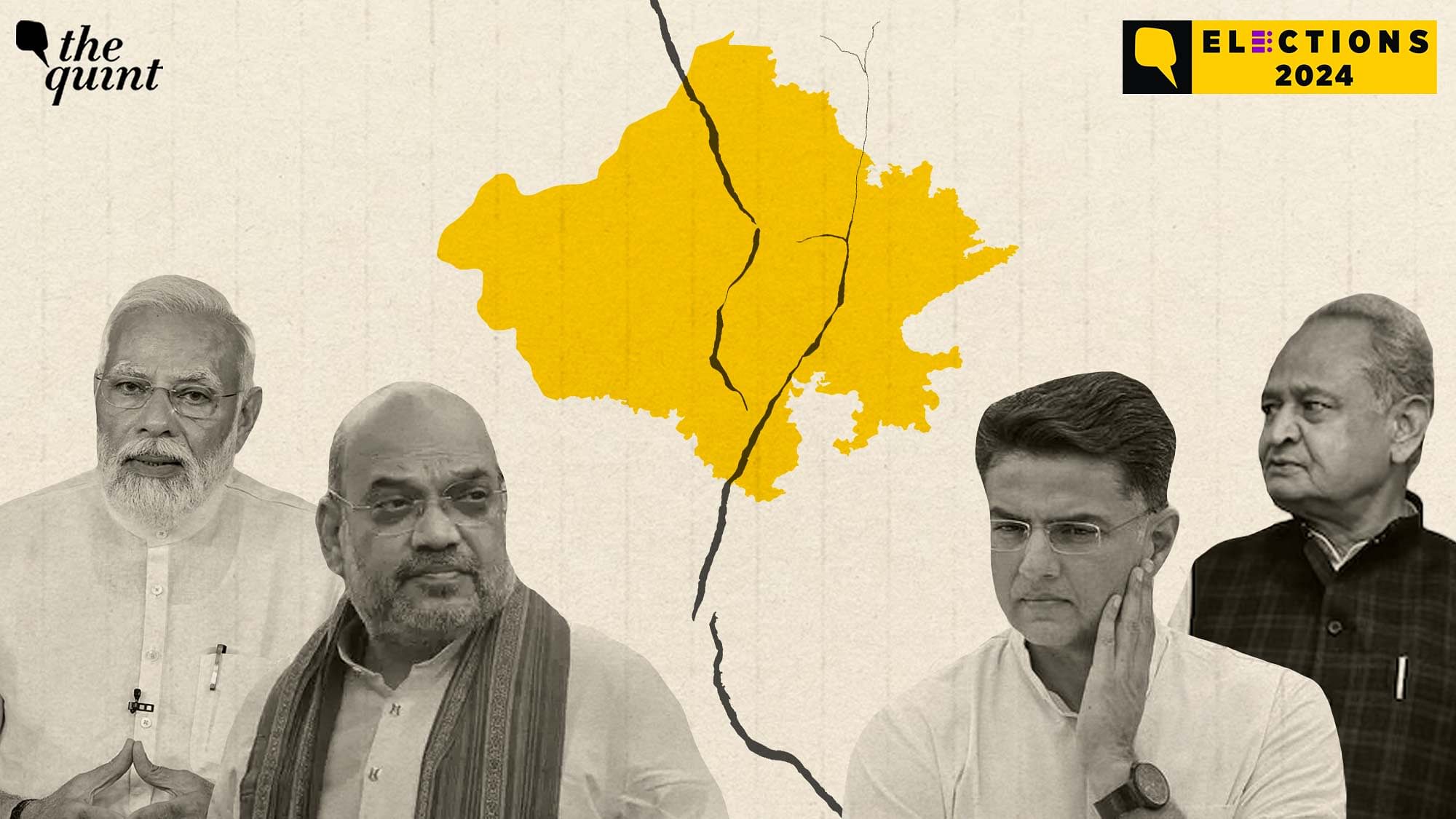 <div class="paragraphs"><p>In defending its seats across Rajasthan, the BJP has campaigned with its big guns blazing. Even in the week between the first and the second phase, the BJP deployed all its top leaders, including Prime Minister <a href="https://www.thequint.com/opinion/indias-youth-unemployment-iran-israel-conflict-agniveer-scheme-uttar-pradesh-lok-sabha-elections">Narendra Modi</a>, Home Minister Amit Shah, and Uttar Pradesh CM Yogi Adityanath to woo voters in Rajasthan.</p></div>