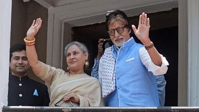 Amitabh Bachchan and Jaya Bachchan.