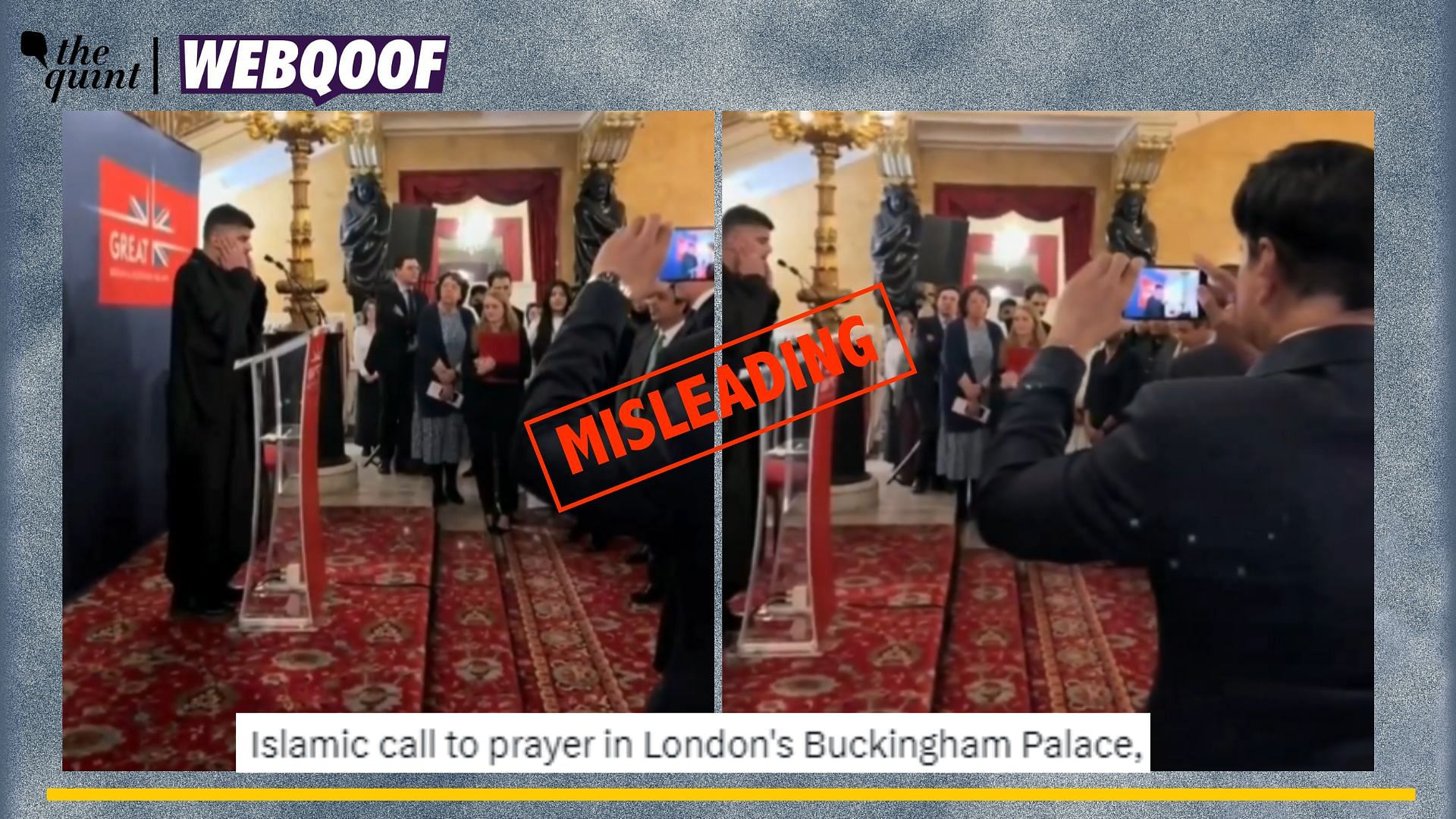 <div class="paragraphs"><p>Fact-Check | The video is old and not from Buckingham Palace, United Kingdom.</p></div>