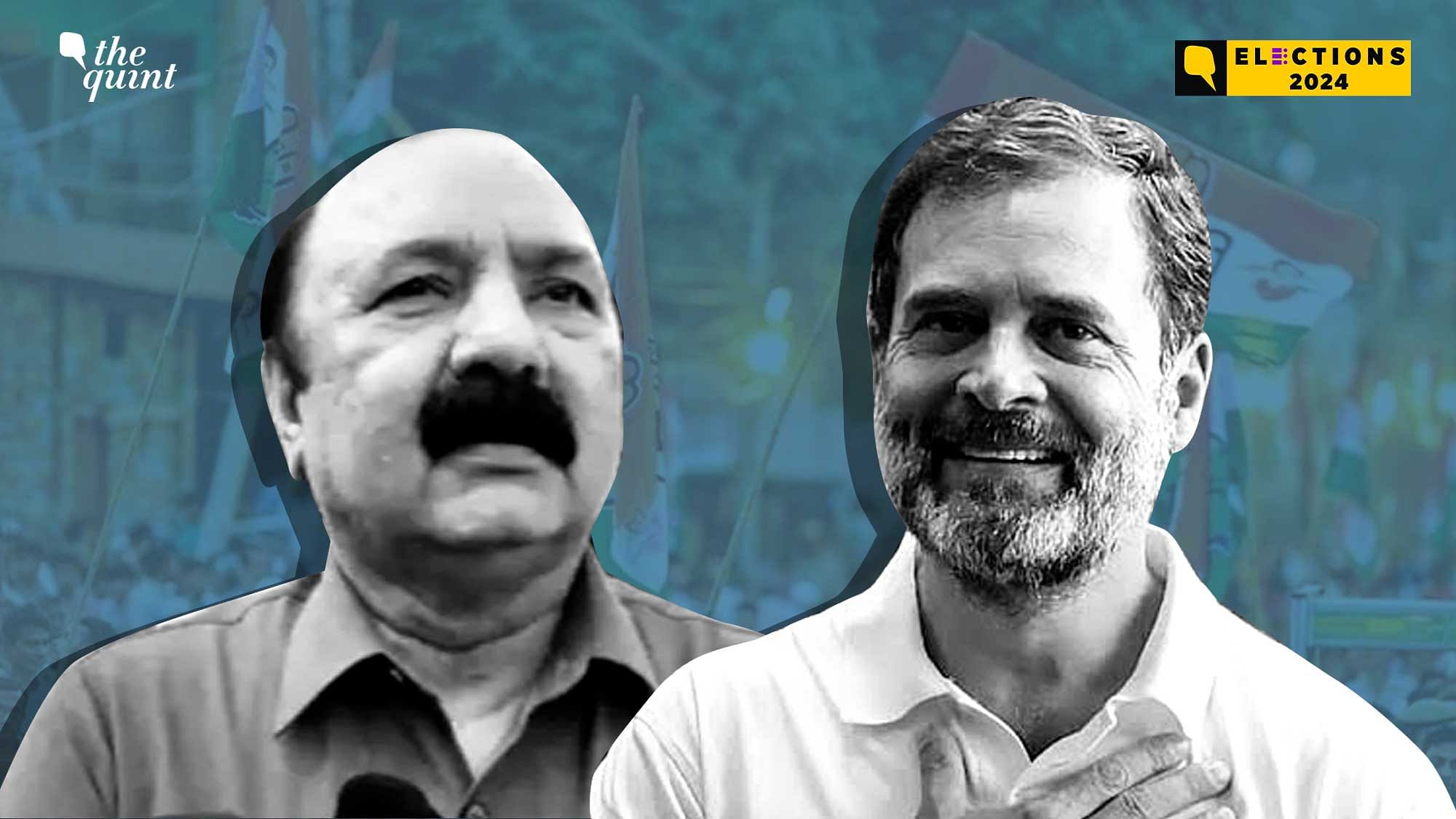 <div class="paragraphs"><p>Congress has fielded Kishori Lal Sharma from Amethi, while Rahul Gandhi is contesting from Rae Bareli.</p></div>