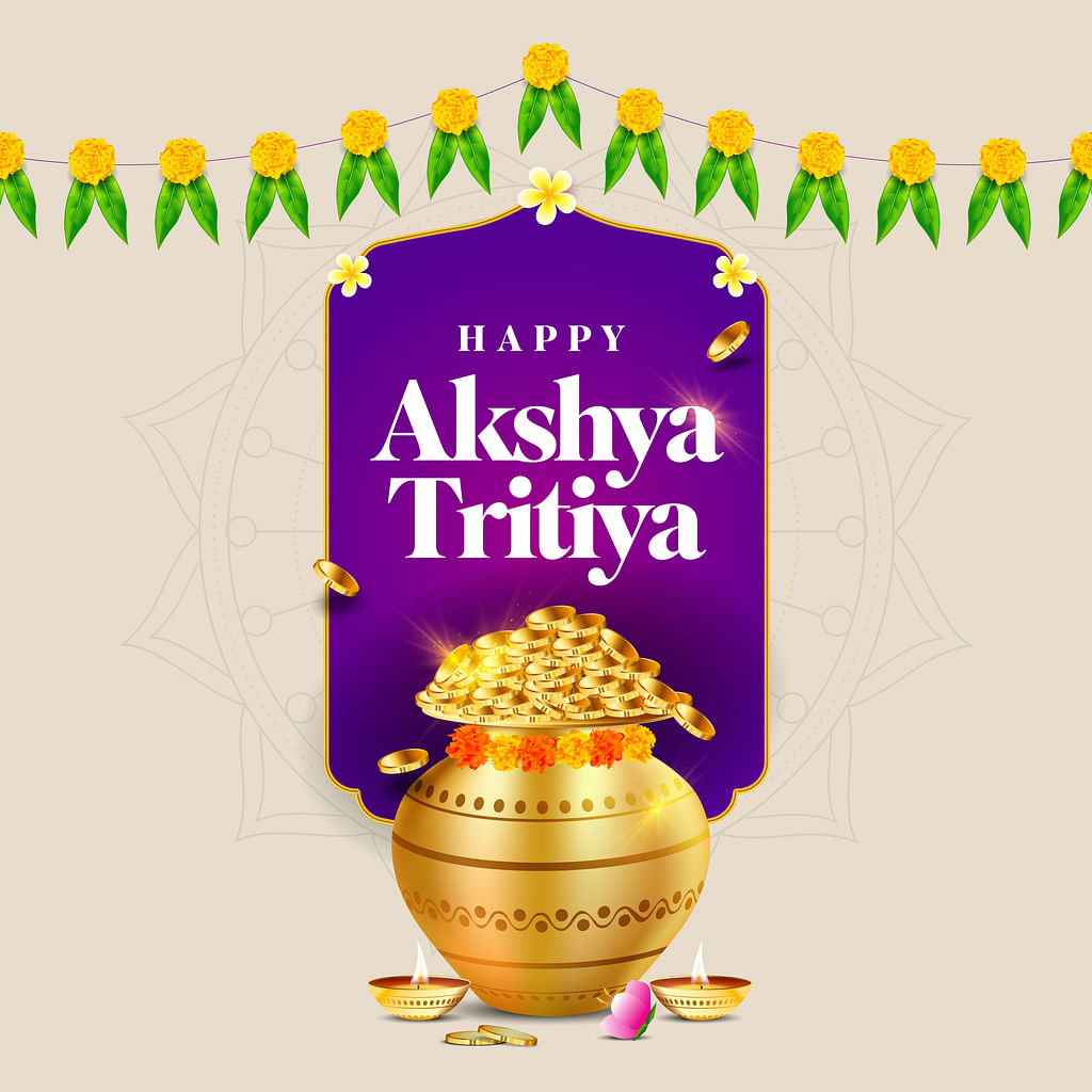 Happy Akshaya Tritiya 2024: Send wishes, greetings, and images to your loved ones on this festival.