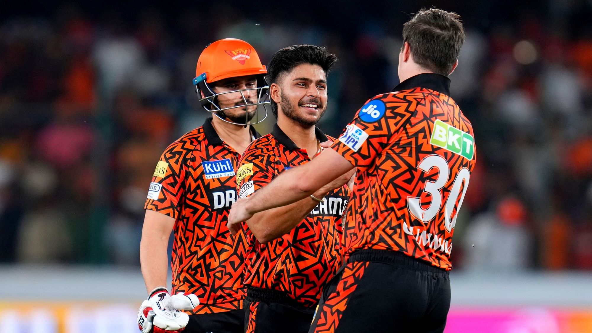 <div class="paragraphs"><p>IPL 2024: Sunrisers Hyderabad defeated Punjab Kings by 4 wickets.</p></div>