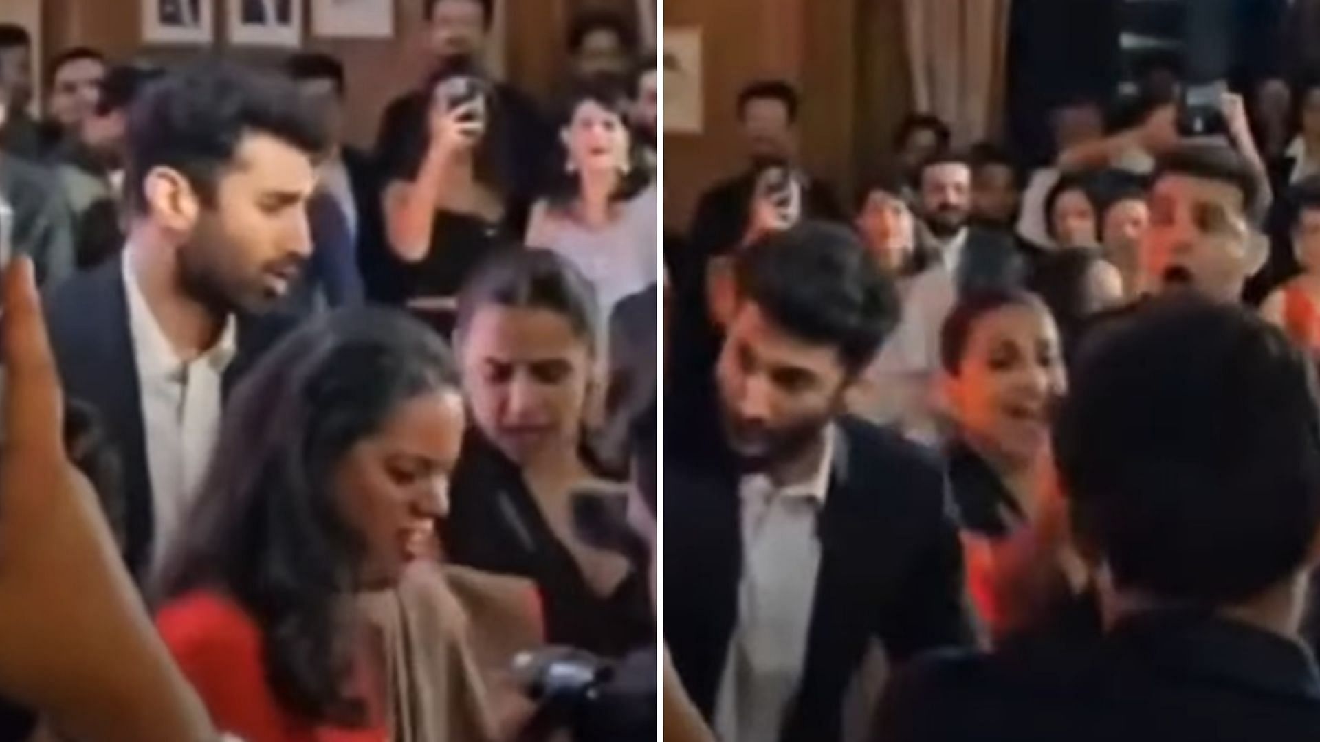 <div class="paragraphs"><p>Watch: Vidya Balan Dances to 'Jumma Chumma' With Husband Siddharth &amp; Aditya</p></div>