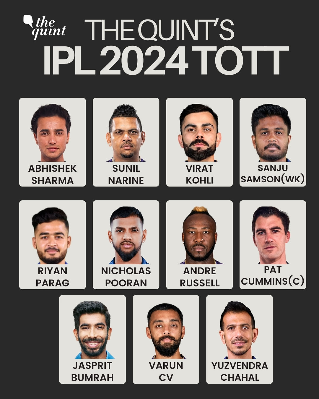 IPL 2024: 11 players, 4 foreigners, 5 impact substitute candidates – here's our Team of the Tournament.