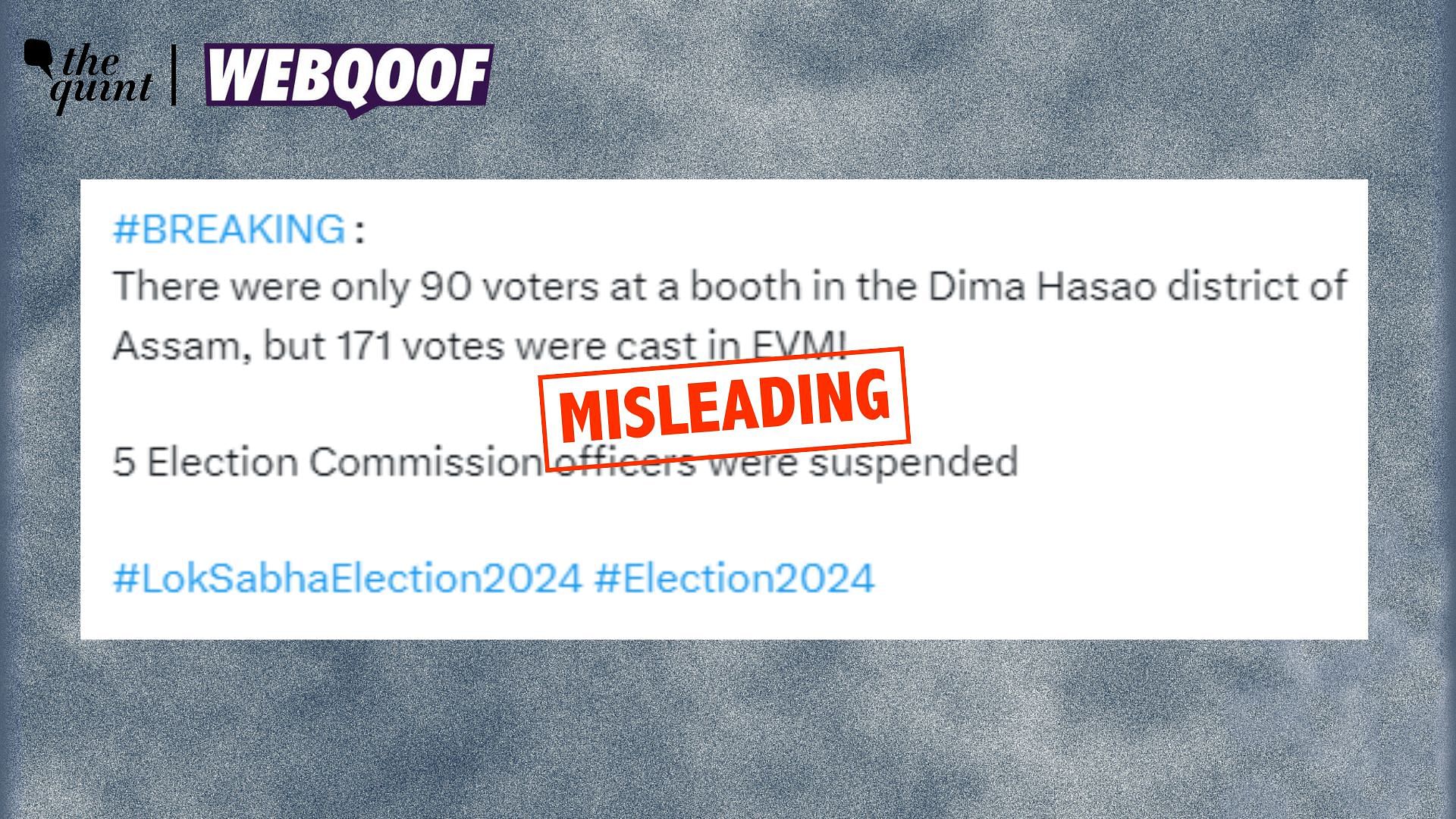 <div class="paragraphs"><p>Fact-Check | The claim is misleading as the incident is not related to 2024 Lok Sabha Elections.</p></div>