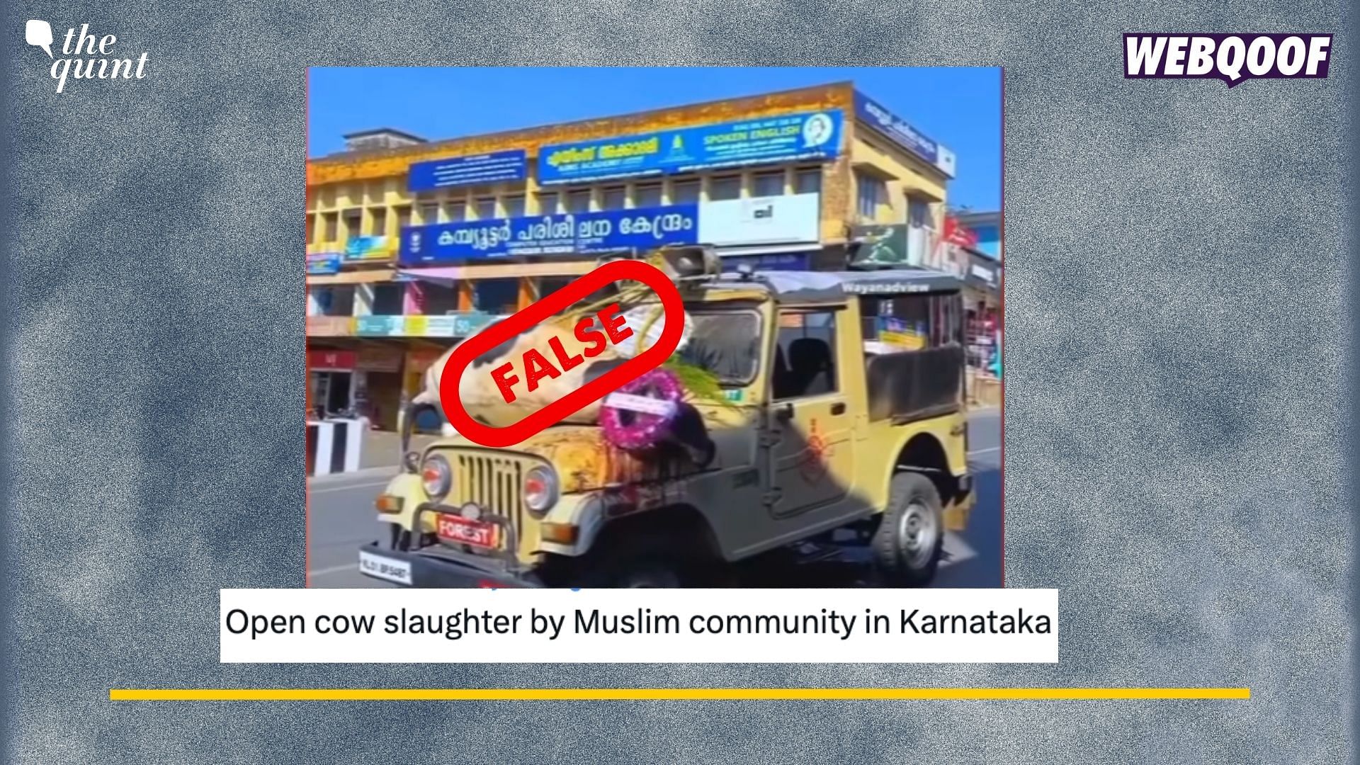 <div class="paragraphs"><p>Fact-Check: This video is from Kerala, and not Karnataka.&nbsp;</p></div>