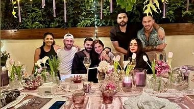 <div class="paragraphs"><p>Pics: Inside Anushka Sharma's Birthday Celebration With Virat Kohli in Bengaluru</p></div>