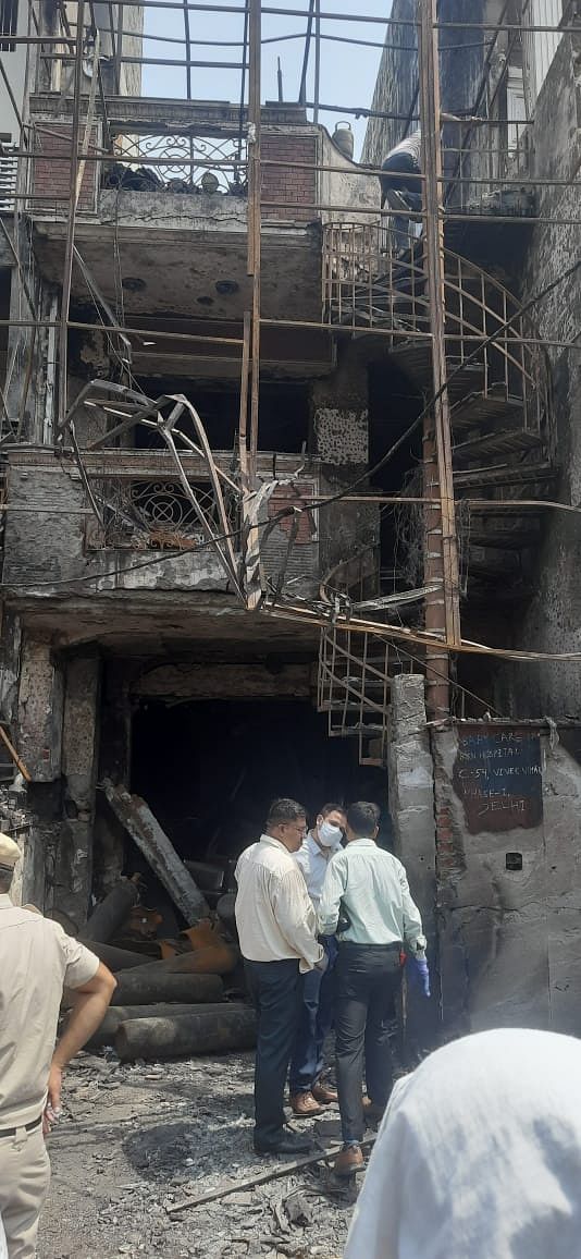 Seven newborn babies died in a fire that engulfed a private neonatal care hospital in Delhi's Vivek Vihar on 25 May.