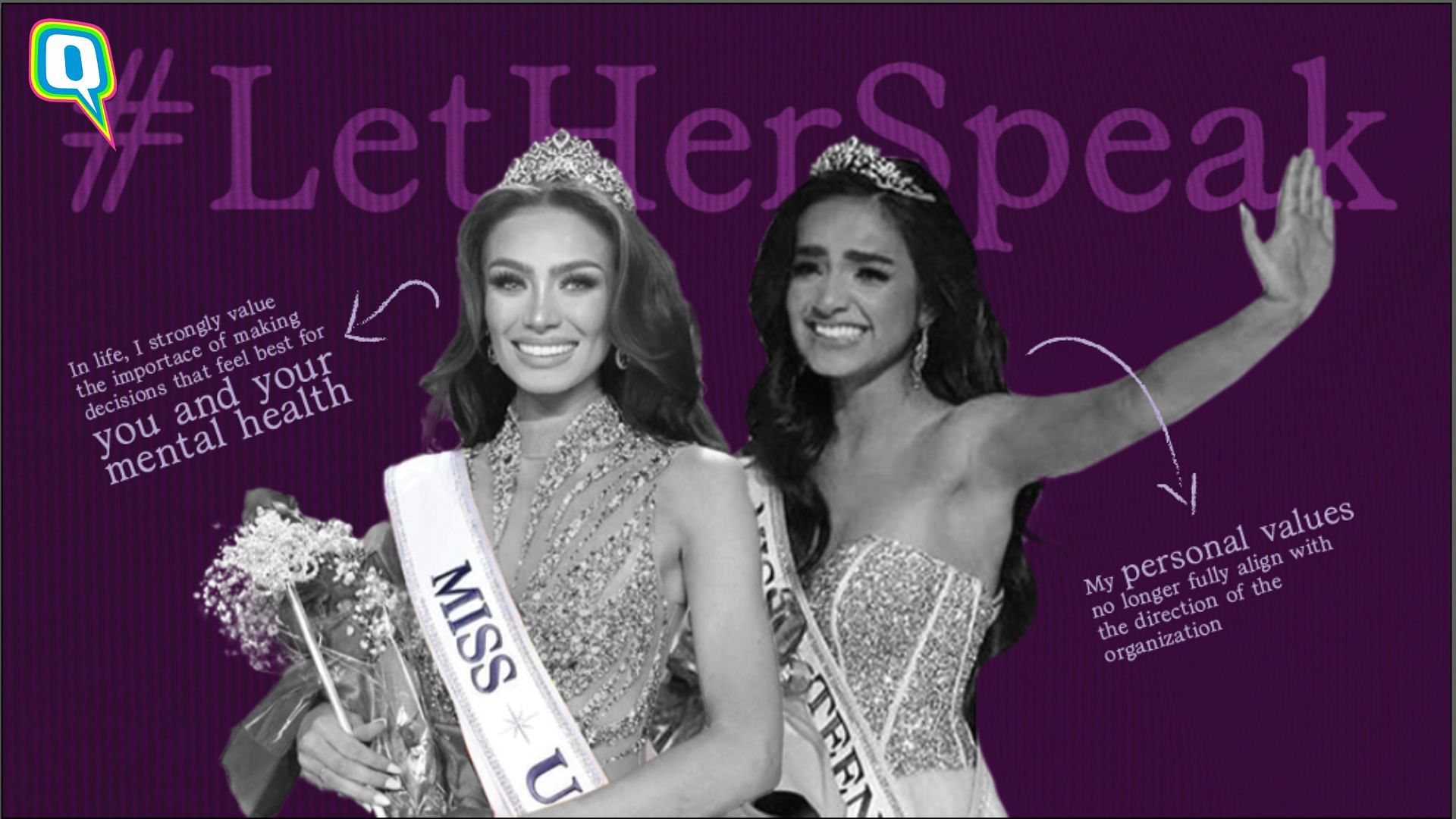 <div class="paragraphs"><p>Miss USA Noelia Voigt and Miss Teen USA UmaSofia Srivastava have resigned.</p></div>