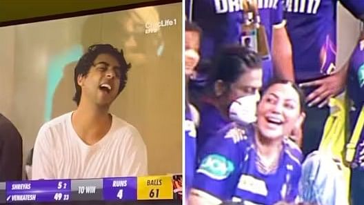 <div class="paragraphs"><p>Aryan Khan at the IPL match.</p></div>