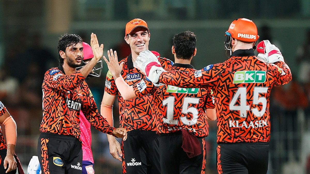 Shahbaz Ahmed claimed a three-wicket haul while Abhishek Sharma nabbed 2 wickets to propel SRH to a dominating win.