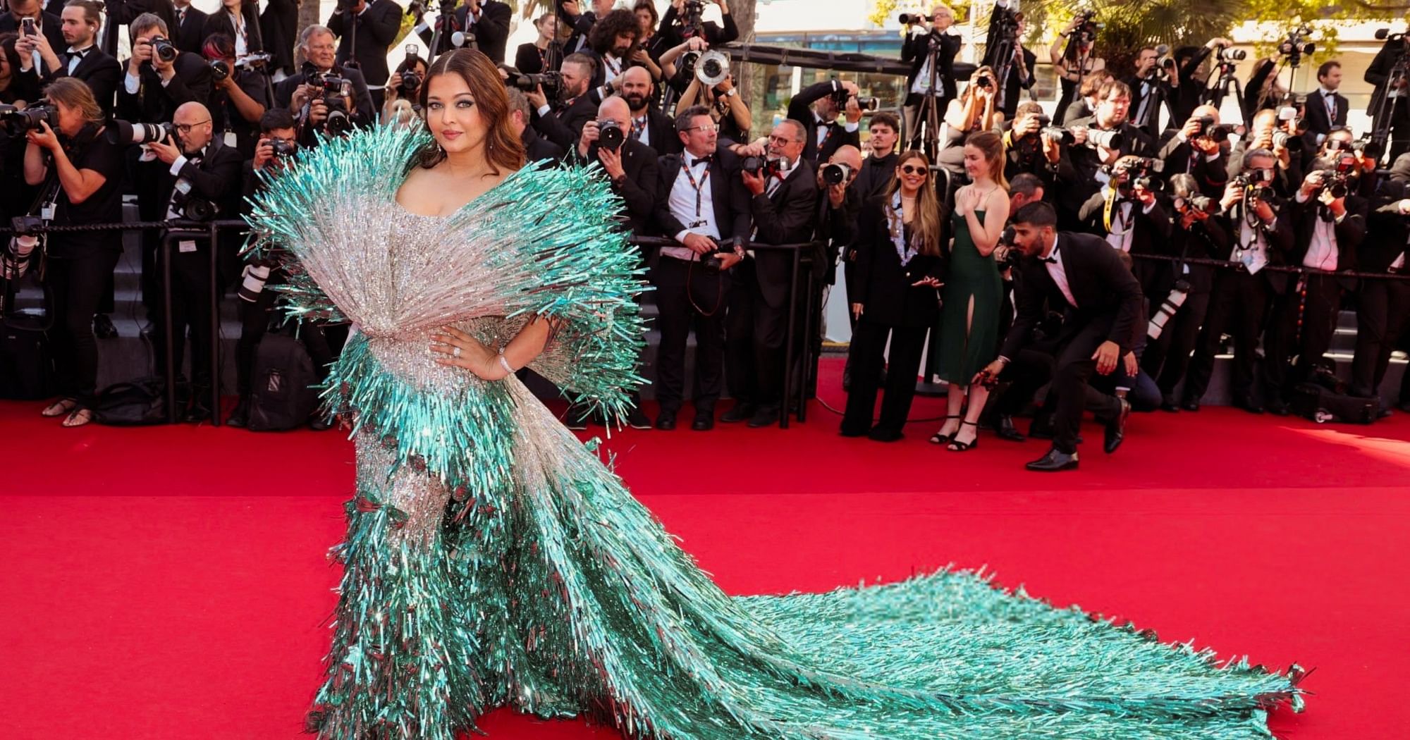 Cannes 2024: Aishwarya Rai Bachchan Chooses A Glitzy Evening Gown On Day 2