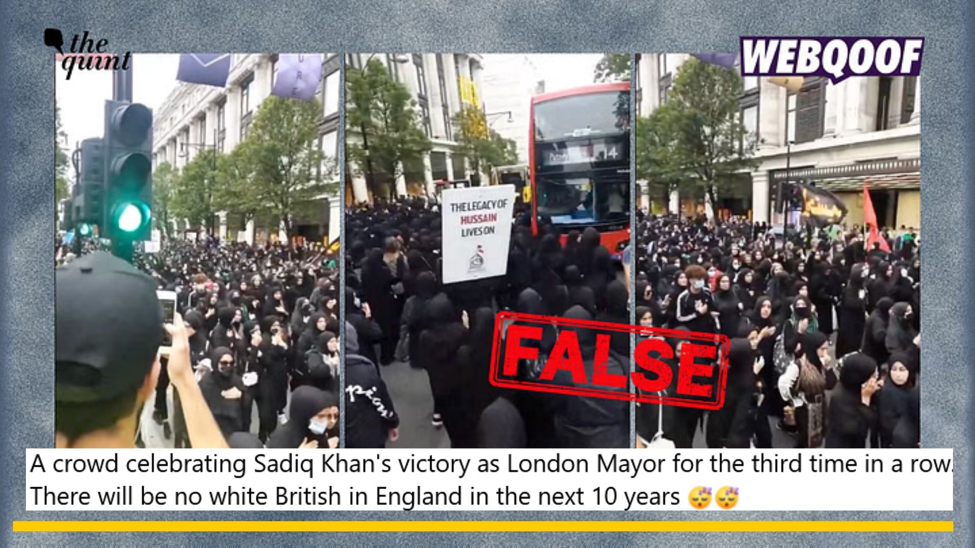 Old Video From London Falsely Linked to Sadiq Khan Being Elected as Mayor