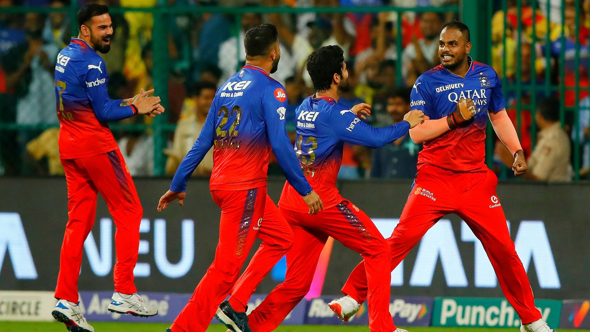 IPL 2024: RCB Qualify for the Playoffs With 6th Straight Win, Eliminate CSK