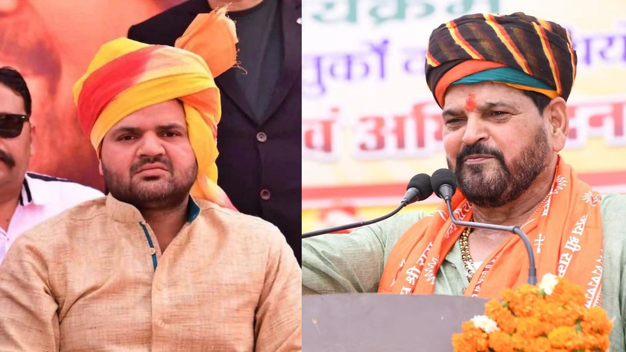 <div class="paragraphs"><p>BJP has dropped former WFI president &amp; sitting MP Brij Bhushan Sharan Singh from contesting in 2024 Lok Sabha polls.</p></div>