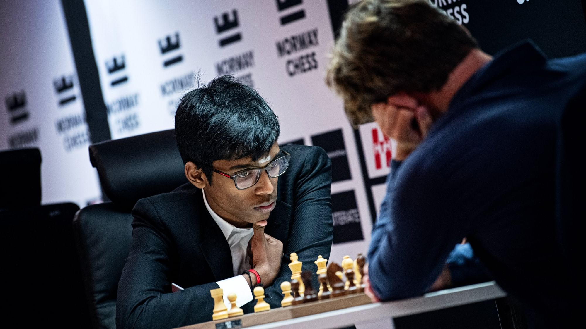 <div class="paragraphs"><p>Image:&nbsp;R Praggnanandhaa beat Magnus Carslen at the 2024 Norway Chess.</p></div>