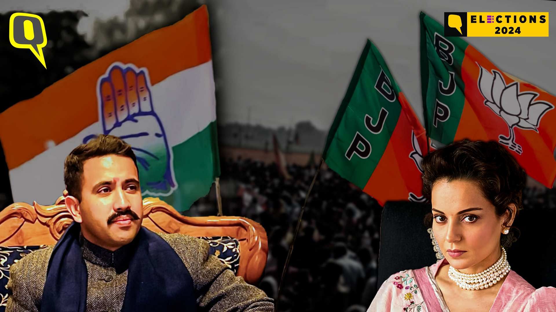 <div class="paragraphs"><p>Kangana Ranaut is facing off with Congress' Vikramaditya Singh in the Mandi polls.</p></div>