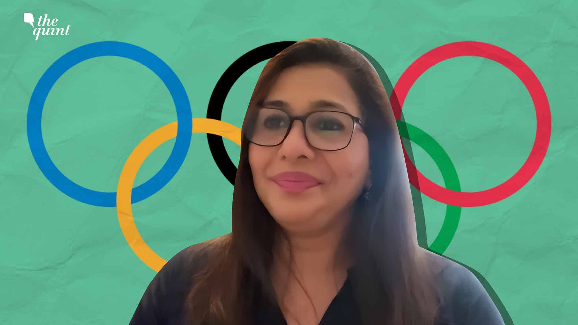 <div class="paragraphs"><p>Anju Bobby George underlined India's target for the 2024 Olympics</p></div>