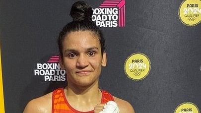 <div class="paragraphs"><p>Arundhati advances to pre-quarters in&nbsp;Boxing World Qualifiers.</p></div>