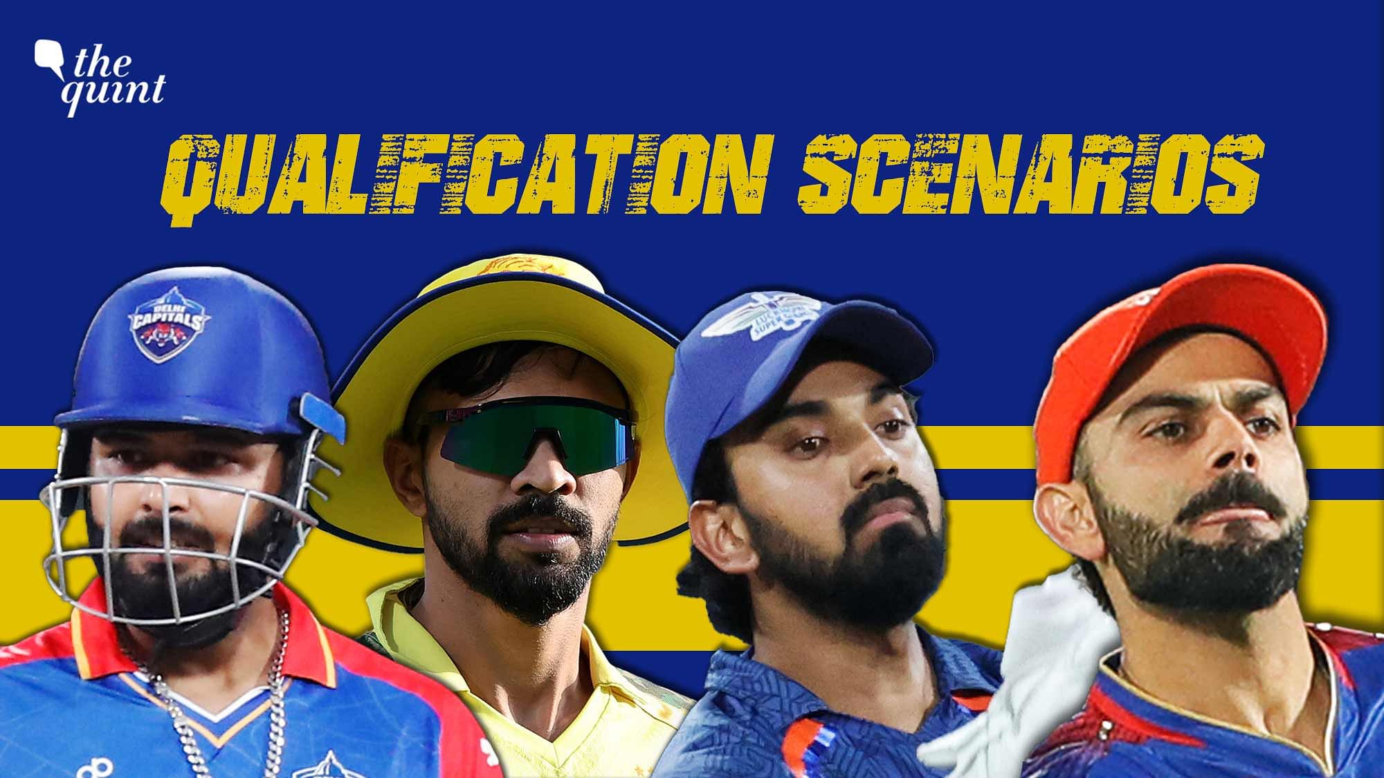 <div class="paragraphs"><p>IPL 2024: Let's take a look at the qualification scenarios for all the remaining contenders of the playoffs spots. </p></div>