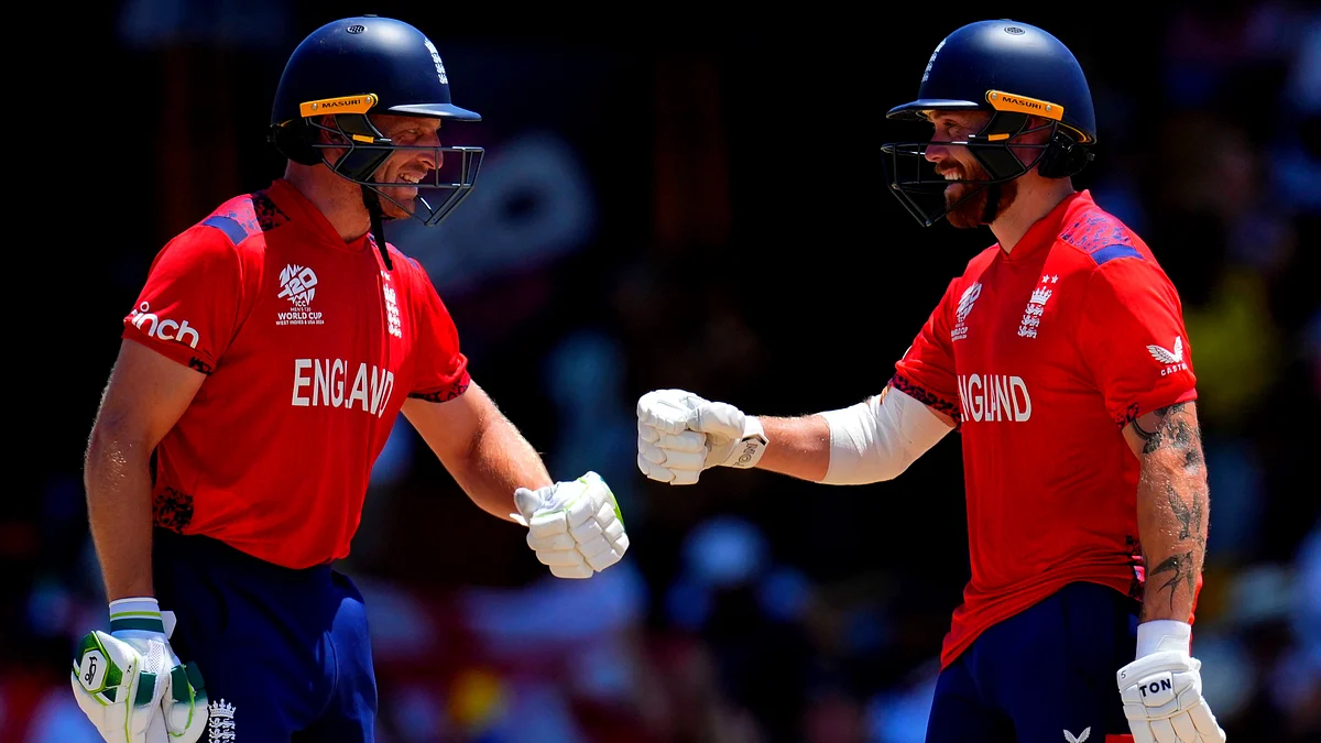 T20 World Cup 2024: Jos Buttler's 83* & Chris Jordan's Hat-Trick Take England to Semi-Final, Beat USA by 10 Wickets