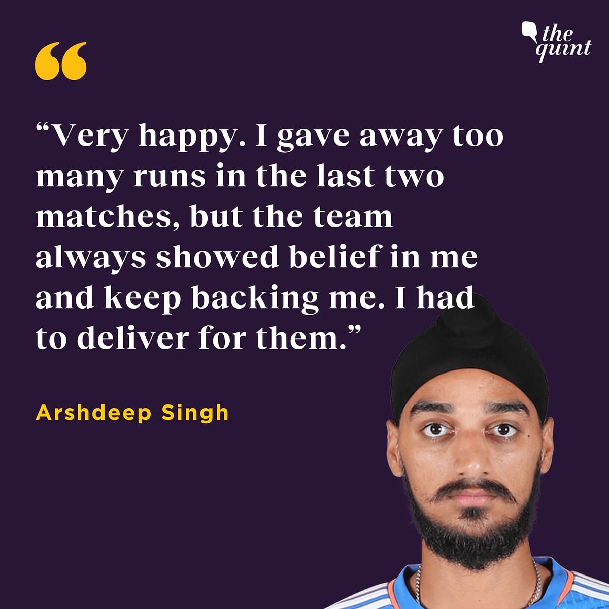 Here's what Indian captain Rohit Sharma, POTM Arshdeep Singh and USA skipper Aaron Jones said after India beat USA.