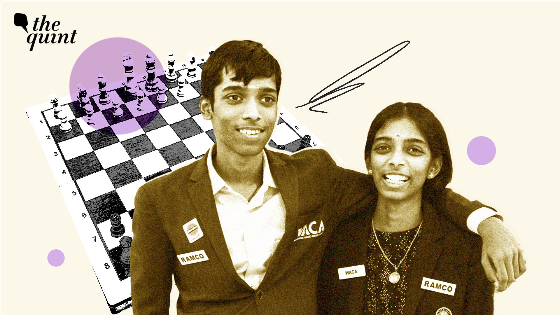 <div class="paragraphs"><p>Chess grandmasters&nbsp;R Praggnanandhaa and Vaishali Rameshbabu.&nbsp;</p></div>