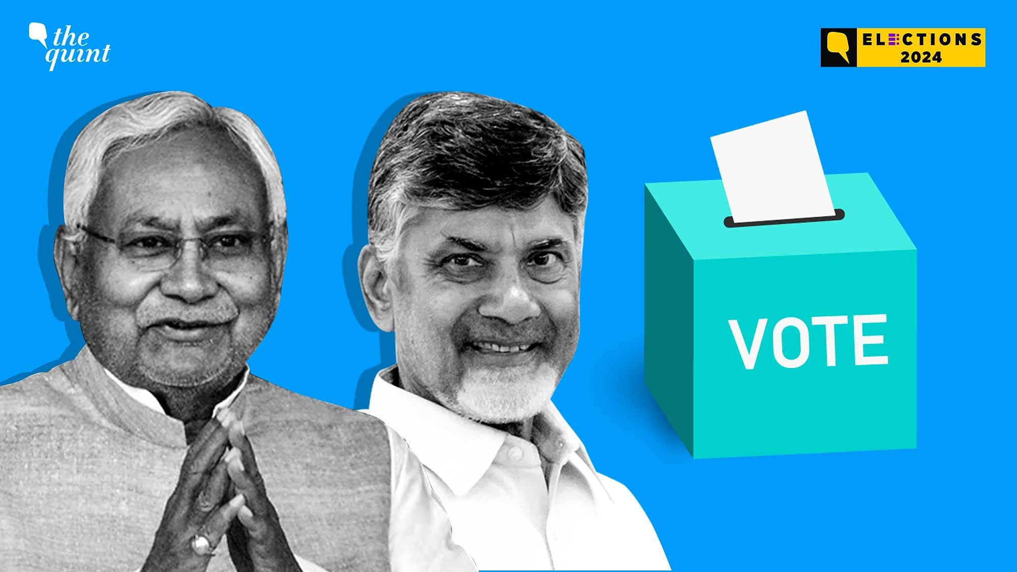 <div class="paragraphs"><p>Nitish Kumar and N Chandrababu Naidu hold the key to the new government.</p></div>