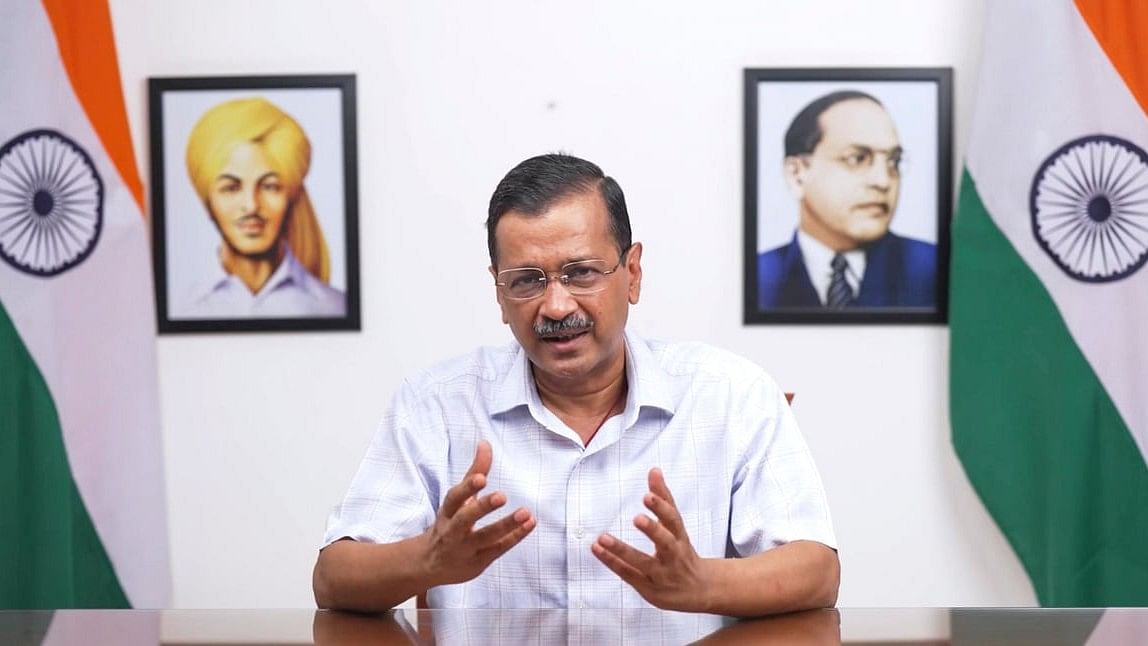 <div class="paragraphs"><p>New Delhi: Delhi Chief Minister Arvind Kejriwal addresses a press conference ahead of his surrender on June 2, in New Delhi, Friday, May 31, 2024. The Aam Aadmi Party (AAP) national convenor was granted interim bail by the Supreme Court (SC) till June 1 for Lok Sabha election campaigning.  </p></div>