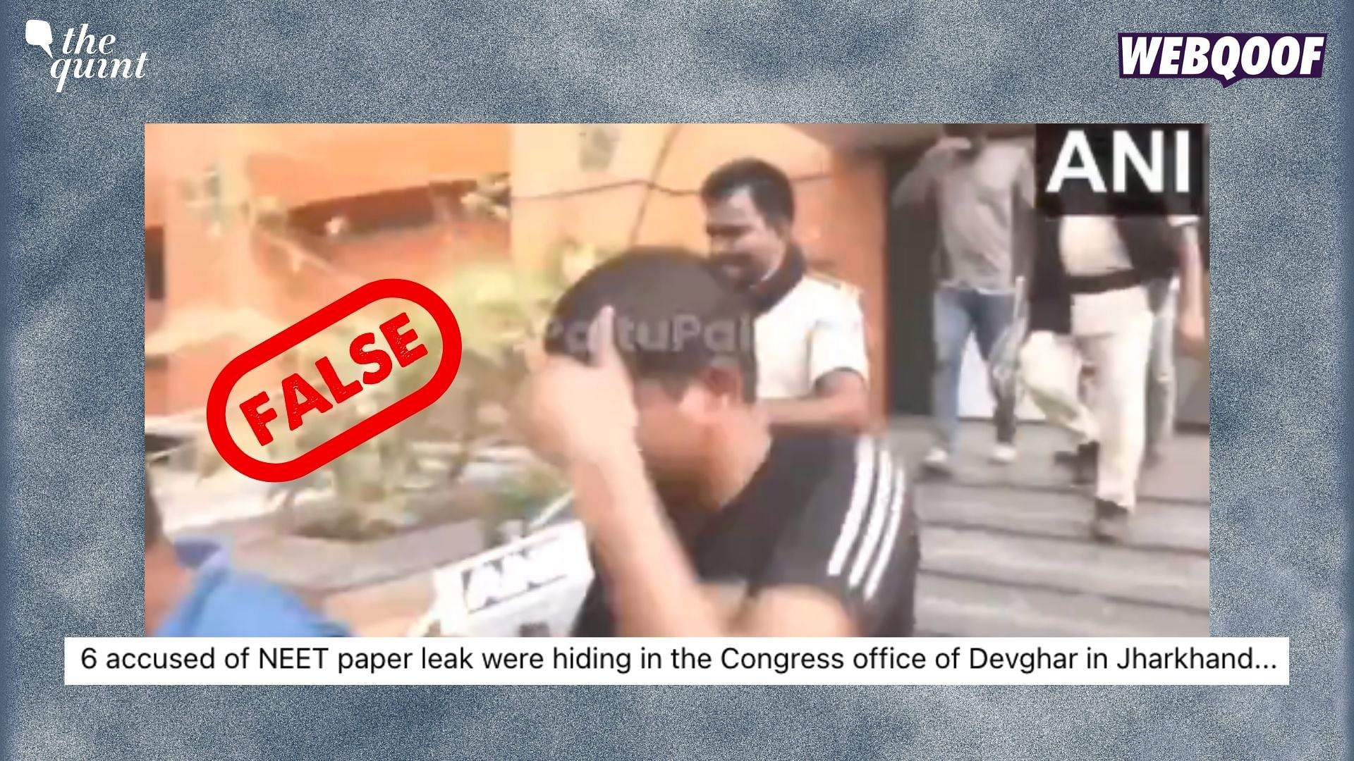 <div class="paragraphs"><p>Fact-Check: This video is from Patna and not Jharkhand.</p></div>