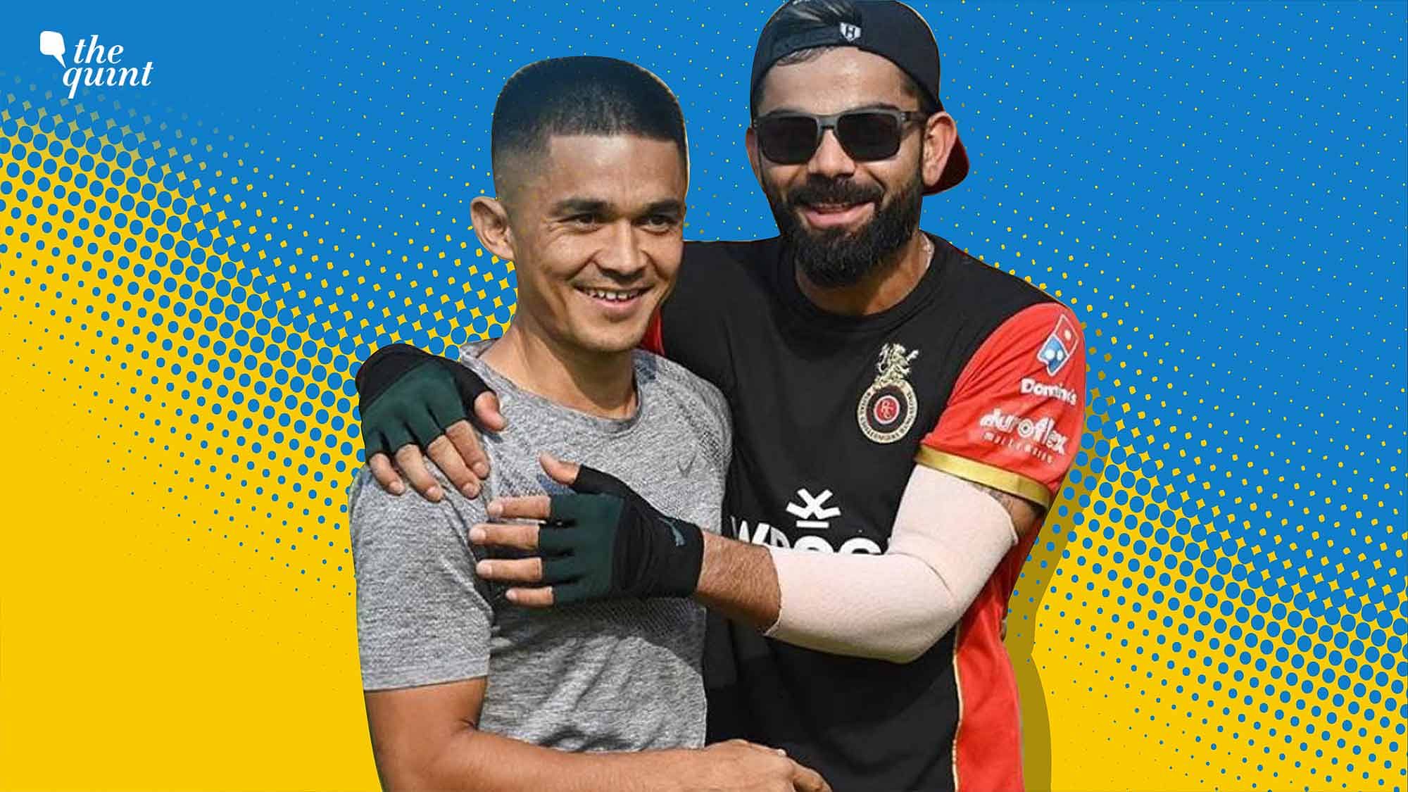 <div class="paragraphs"><p>The parallels in careers of India's two greatest modern-day sporting icons – Sunil Chhetri and Virat Kohli.</p></div>