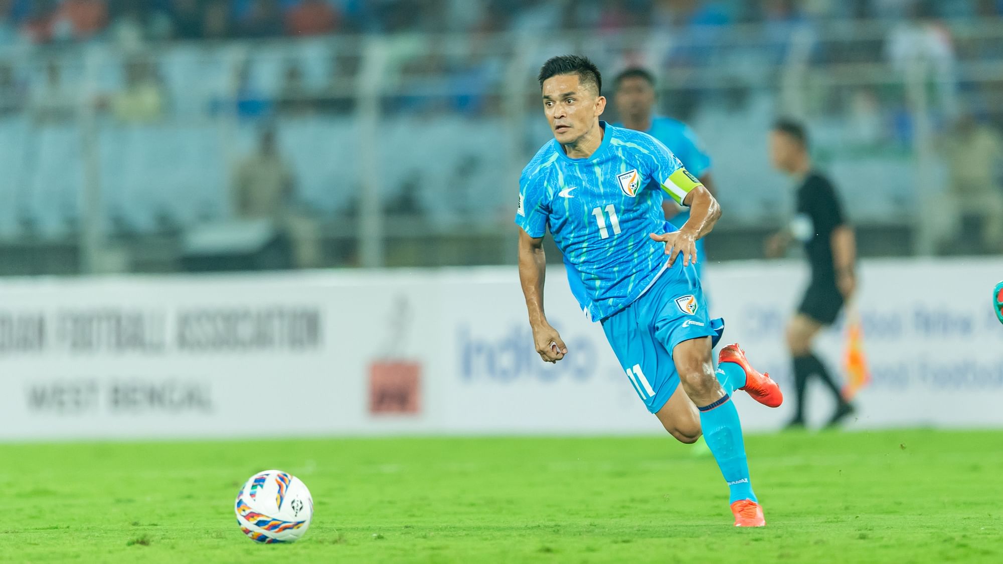 <div class="paragraphs"><p>India's fixture against Kuwait in the FIFA World Cup Qualifier and AFC Asian Cup 2027 joint qualification on Thursday concluded in a goalless draw.</p></div>