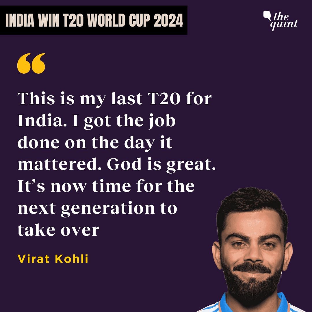 Here's what everything said after India beat South Africa in 2024 T20 World Cup final.
