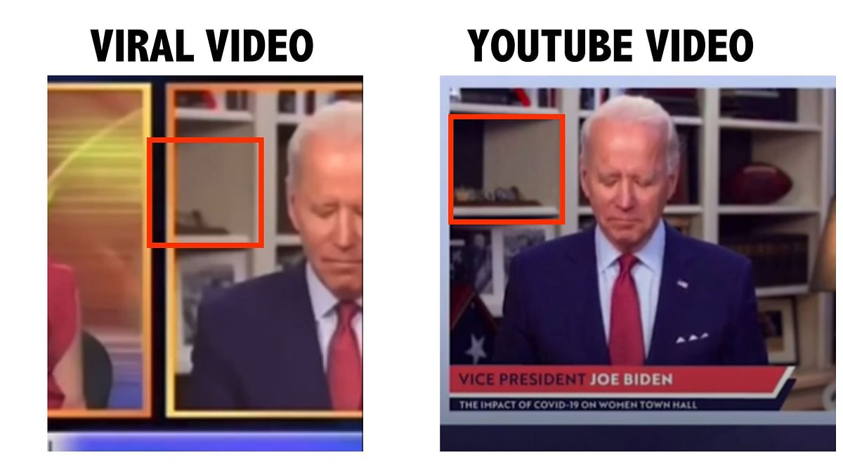We found that the viral video has been heavily add US President Biden's visuals to mislead the viewers.