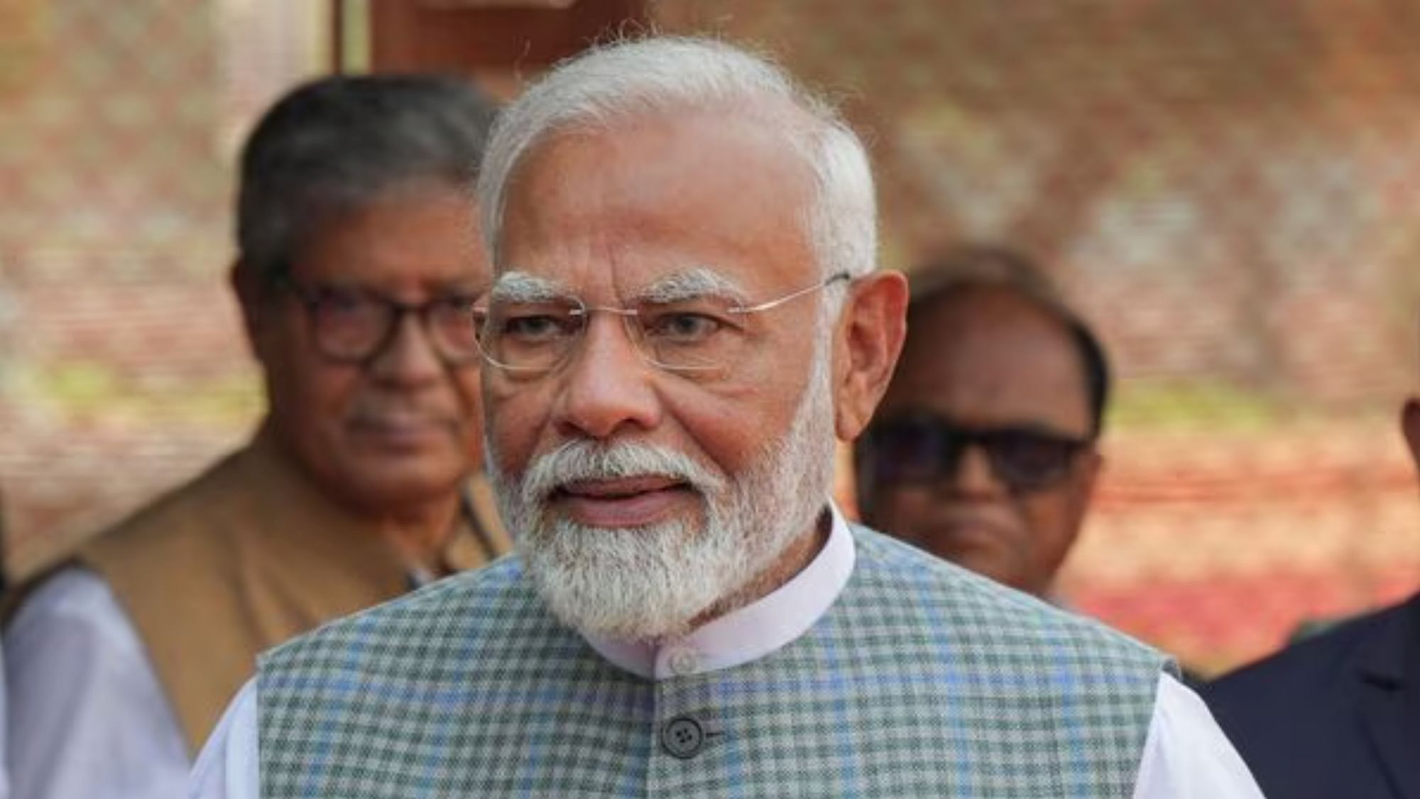 <div class="paragraphs"><p>New Delhi: Prime Minister Narendra Modi addressed the media during the first day of the Lok Sabha session.</p></div>