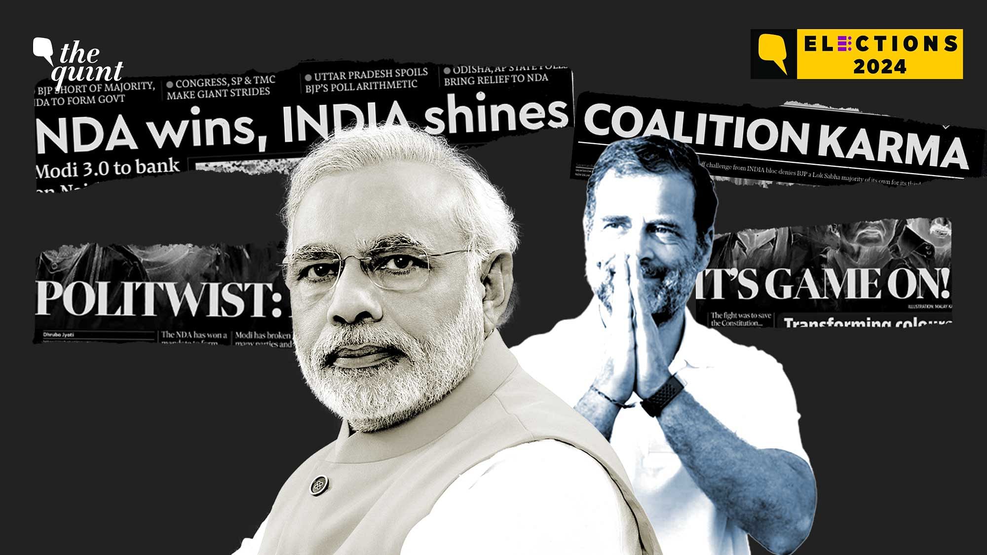 <div class="paragraphs"><p>What top Indian Newspaper Front Pages looked like on the Day After Election Results.</p></div>