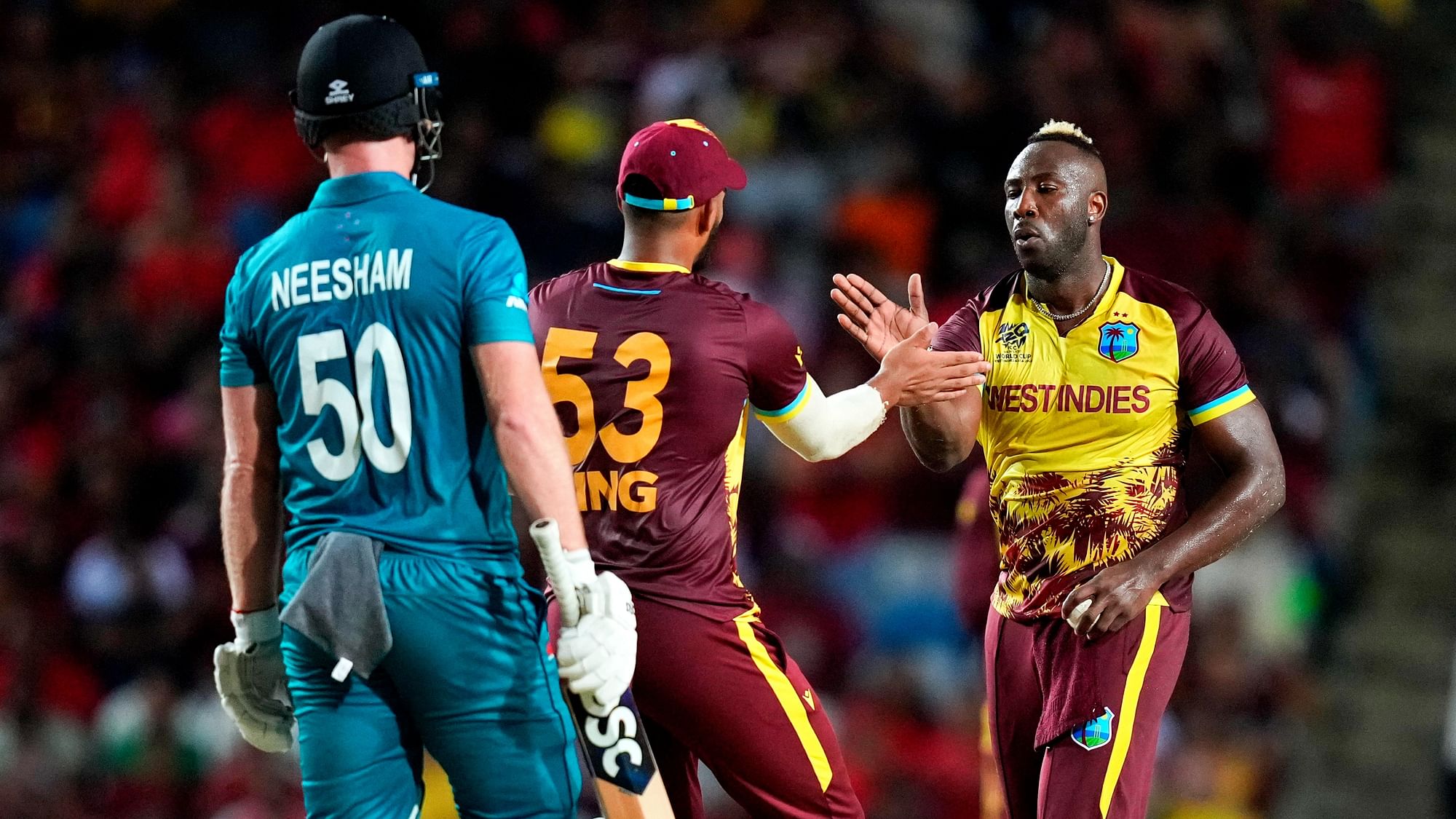 <div class="paragraphs"><p>T20 World Cup 2024: West Indies defeated New Zealand by 13 runs.</p></div>