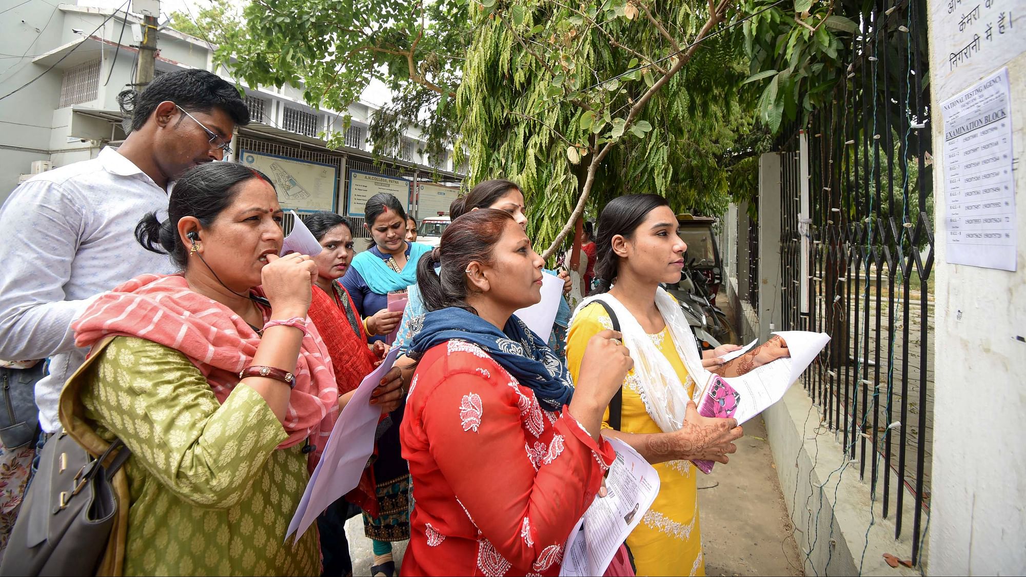 <div class="paragraphs"><p>Aspirants search their roll numbers for seats before entering an examination centre to appear in the UGC-NET exam, at AN college in Patna. The UGC-NET June 2024 exam has been cancelled due to concerns about exam integrity. A fresh exam will be scheduled, and the CBI will probe the matter, the Ministry of Education stated.</p></div>