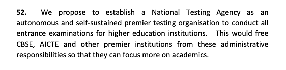 Proposed by Arun Jaitley in 2017, the NTA was formed to centralise admissions to institutions of higher education.
