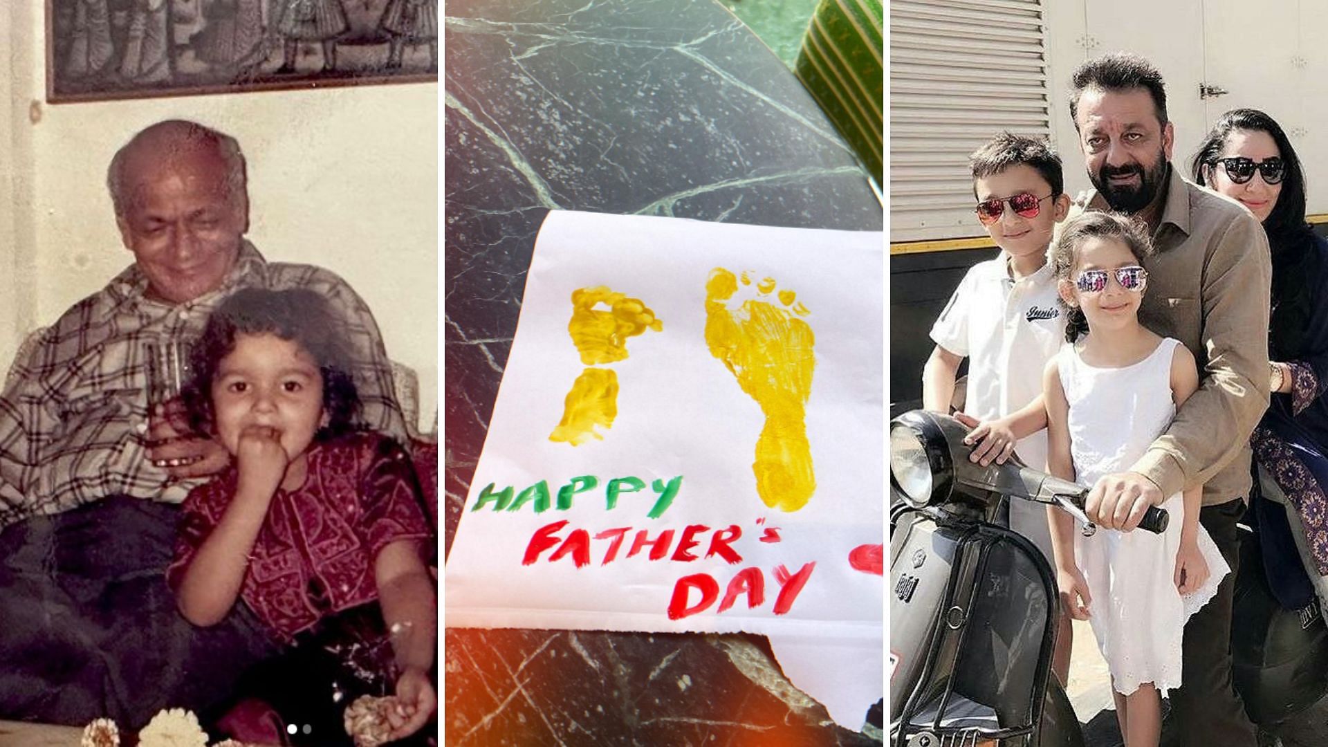 Father's Day 2024 Alia Bhatt, Anushka Sharma, Sanjay Dutt & Other