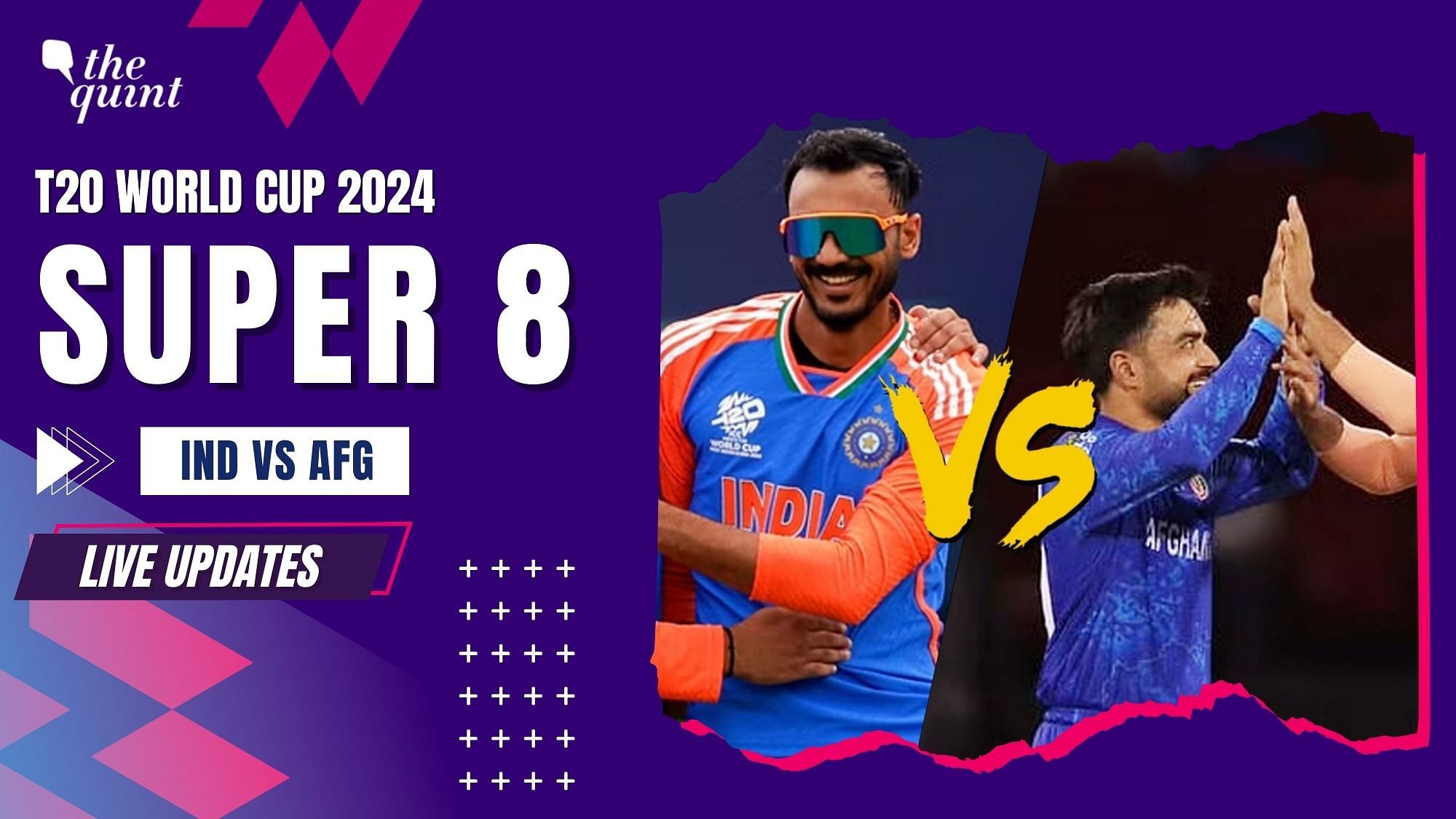 <div class="paragraphs"><p>Live score and latest updates of India vs Afghanistan today's T20 World Cup 2024 match.</p></div>