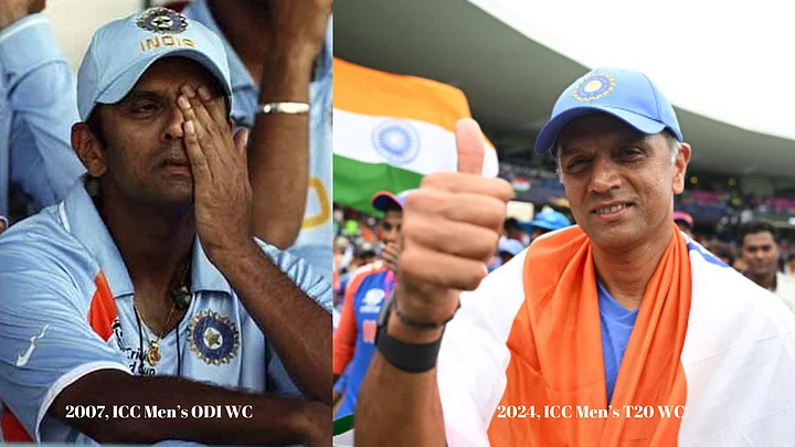 With the 2024 win, the ghosts of 2007 West Indies are exorcised, completing a poetic redemption act for Rahul Dravid
