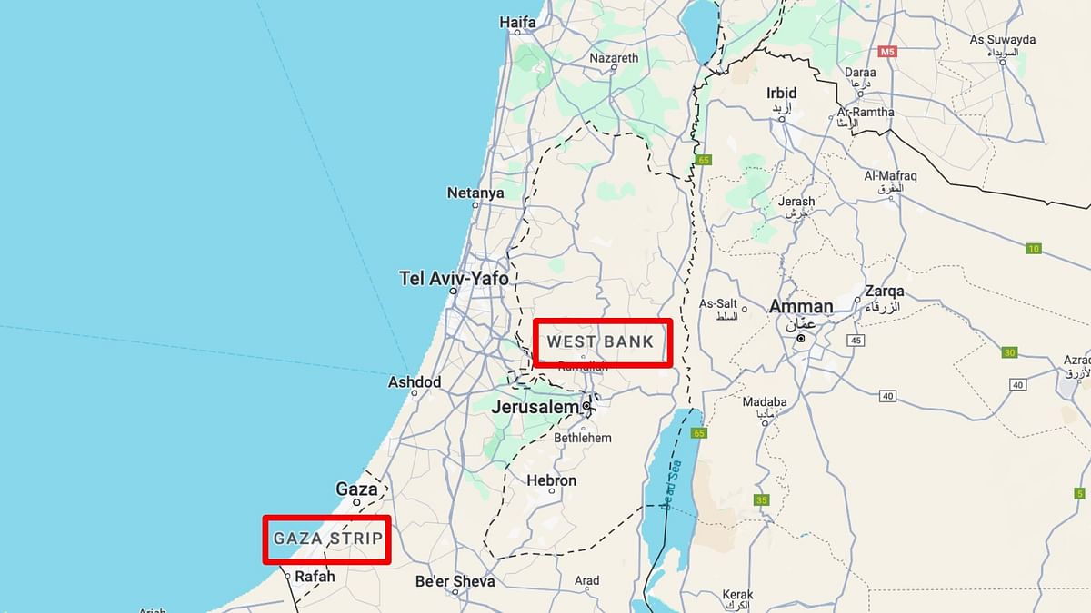 Google Maps never had a Palestine tag, instead it showed the West Bank and Gaza strip. 